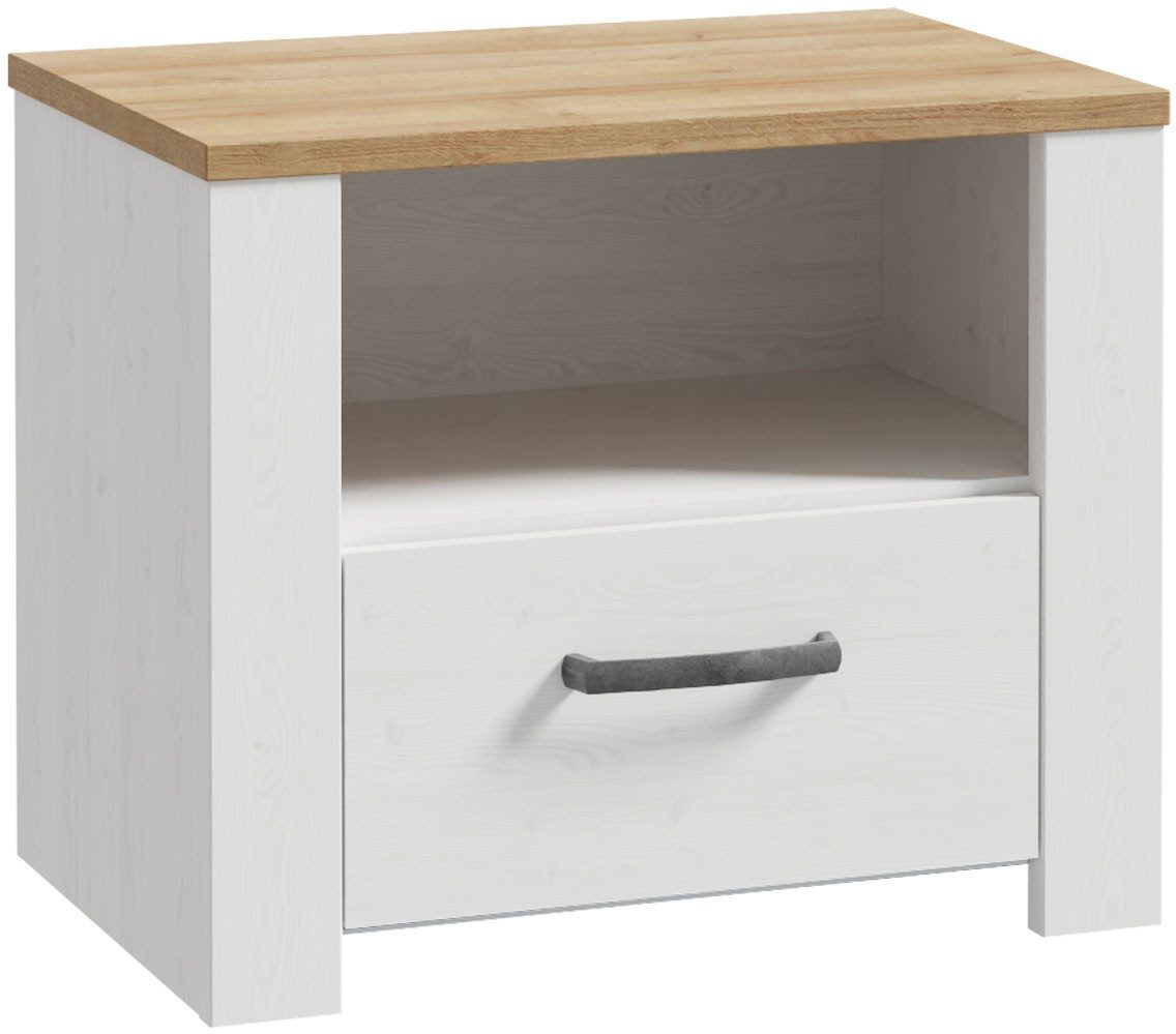 FORTE Nachtkommode, B/H/T 61,6/52/42 cm, in 2 Dekoren erhältlich