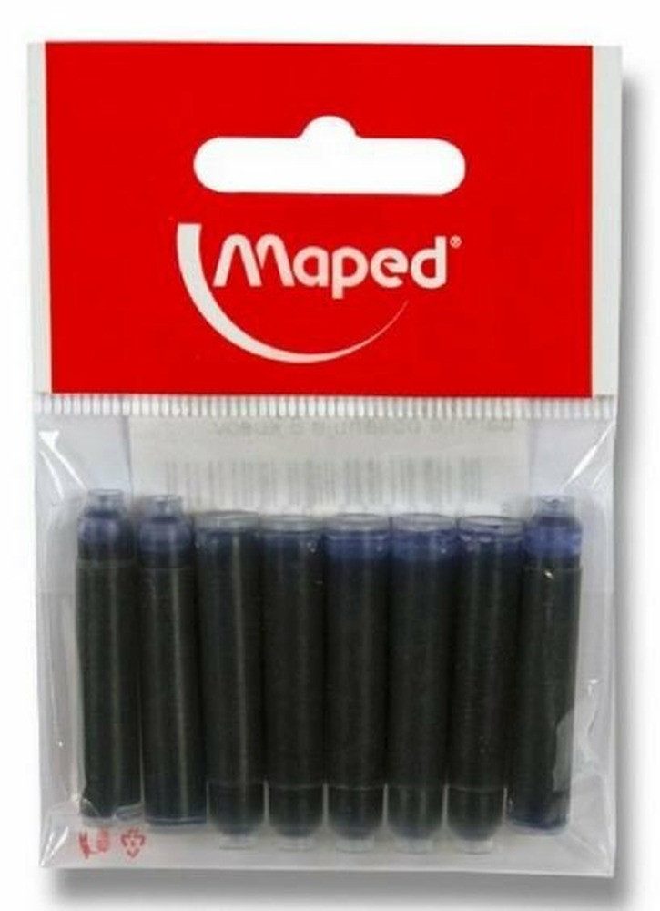 MAPED MAPED Tintenflaschen Blau - 8 Stück Tintenpatrone
