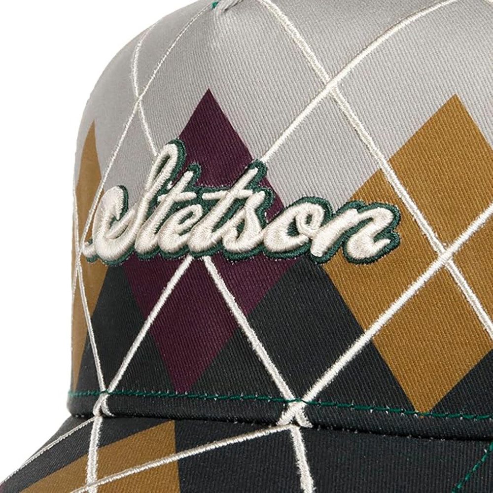 Stetson Trucker Cap Argyle Check