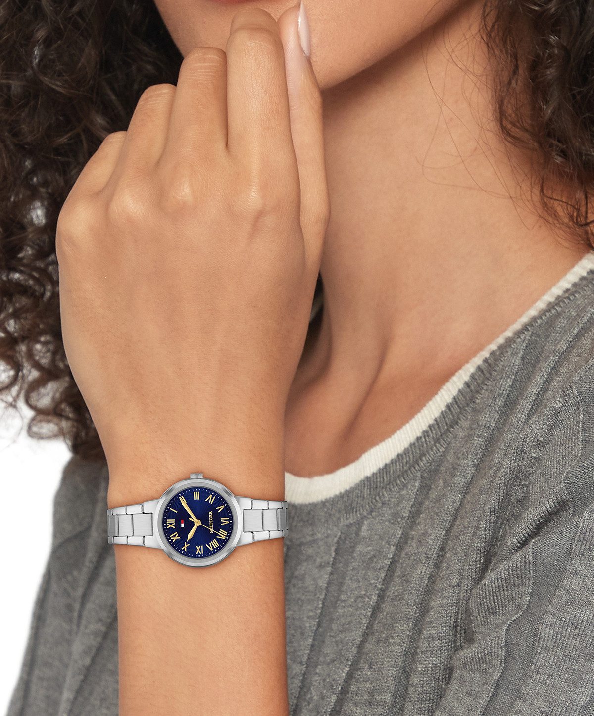 Tommy Hilfiger Quarzuhr Becca 1782902, Armbanduhr, Damenuhr, Edelstahlarmband, analog – Bild 4 von 4