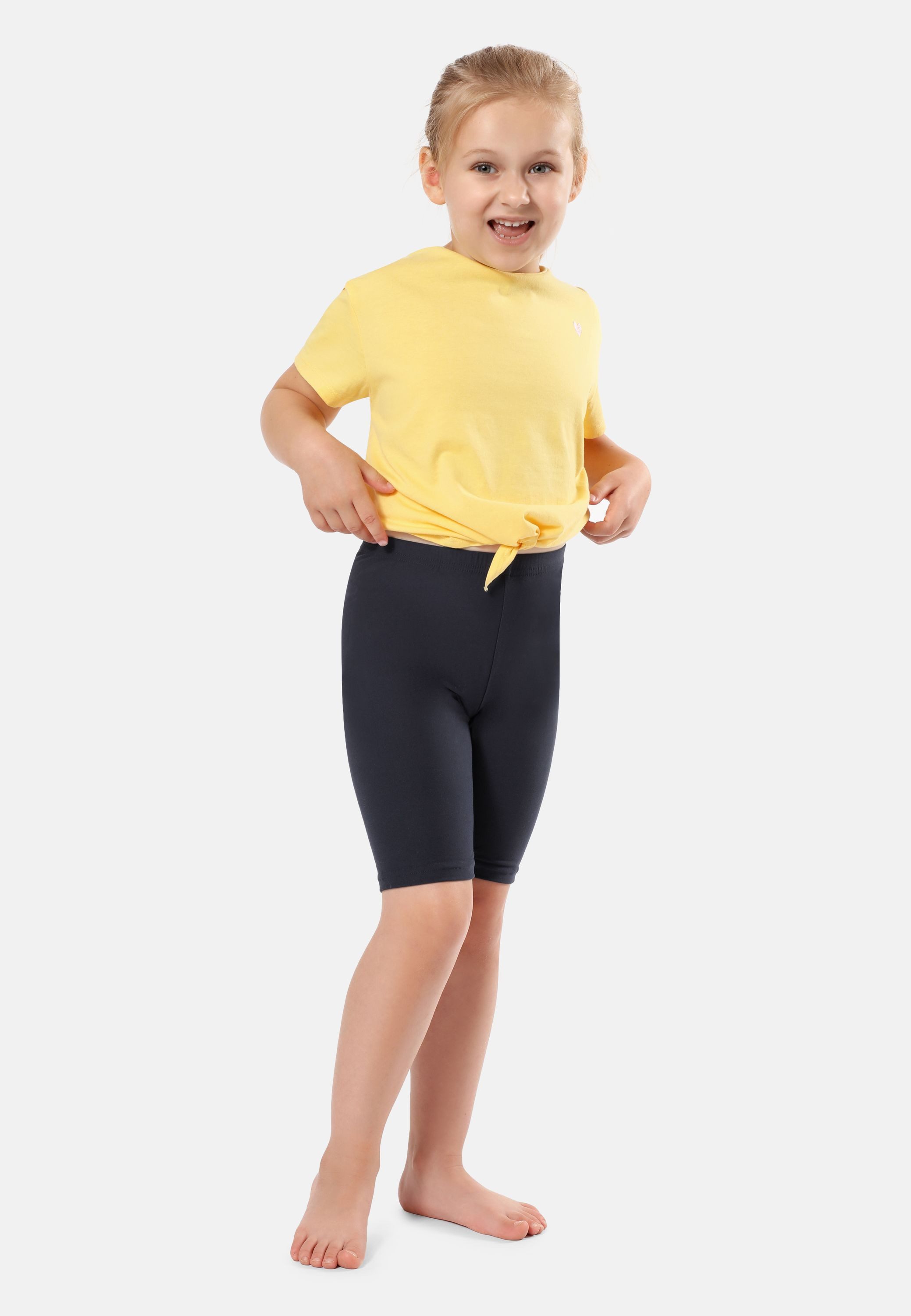 Merry Style Leggings Mädchen Kurze Leggings MS10-353 (1-tlg) elastischer Bund