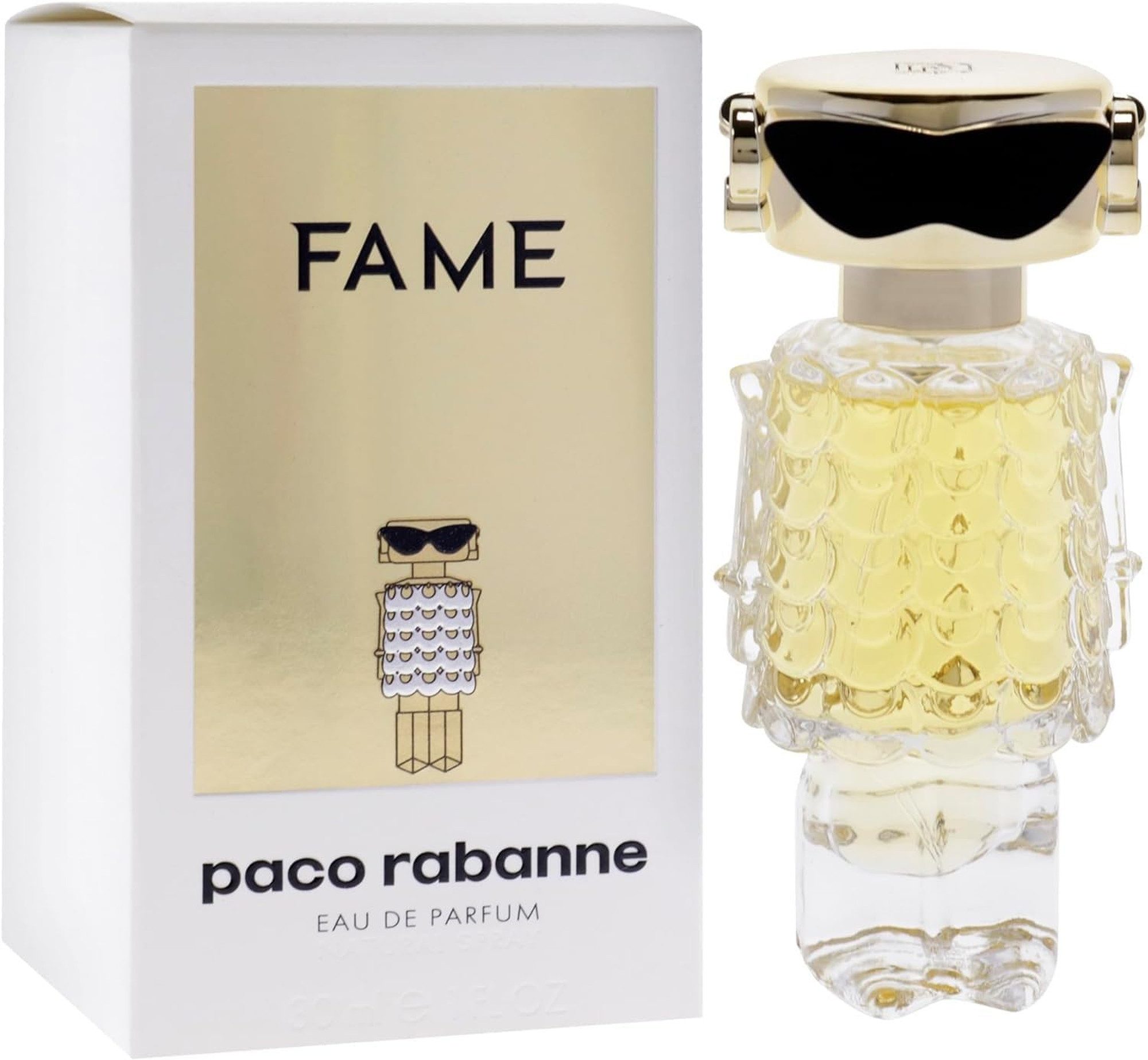 paco rabanne Eau de Parfum Fame EDP Damen Spray, Süß-blumiger Duft mit Mango, Jasmin und Weihrauch