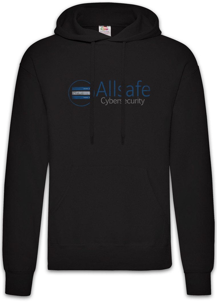 Hoodie Allsafe Cybersecurity Herren Hoodie Fsociety Hacker Evil E Corp Mr.