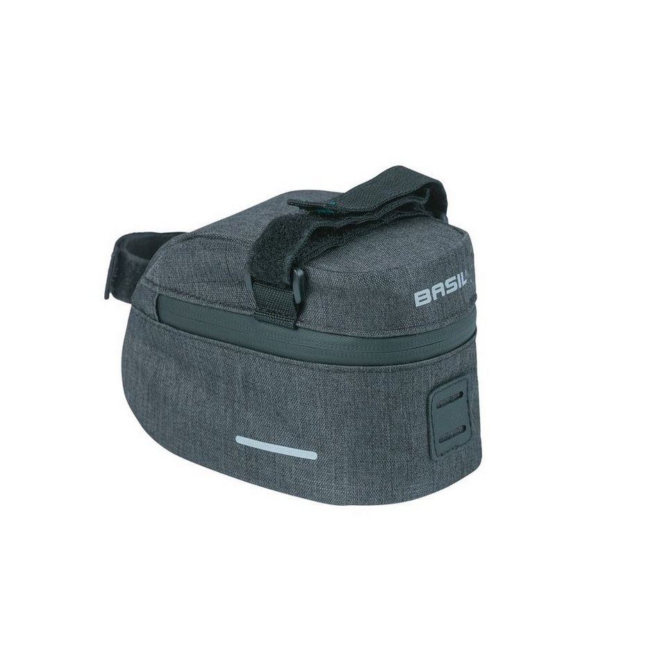 Basil Fahrradkorb Satteltasche Discovery 365D M 1 ltr, schwarz melee