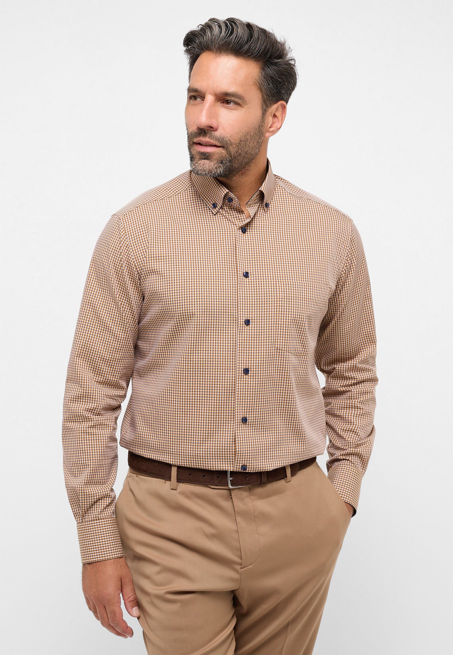 Eterna Langarmhemd MODERN FIT NON IRON günstig online kaufen