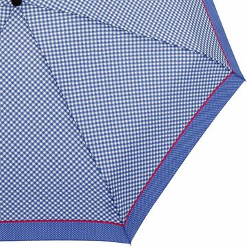 doppler® Taschenregenschirm Damenschirm in kleiner Tasche mit Reißverschluss, leicht, klein und kompakt