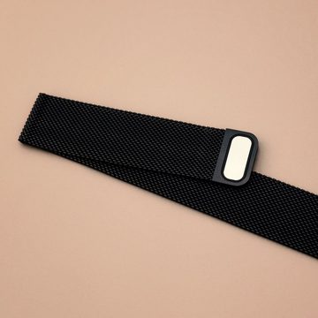 PRECORN Smartwatch-Armband Ersatzarmband in schwarz mit Magnet für Apple Watch 8/7/6/5/4/3/2/1/SE