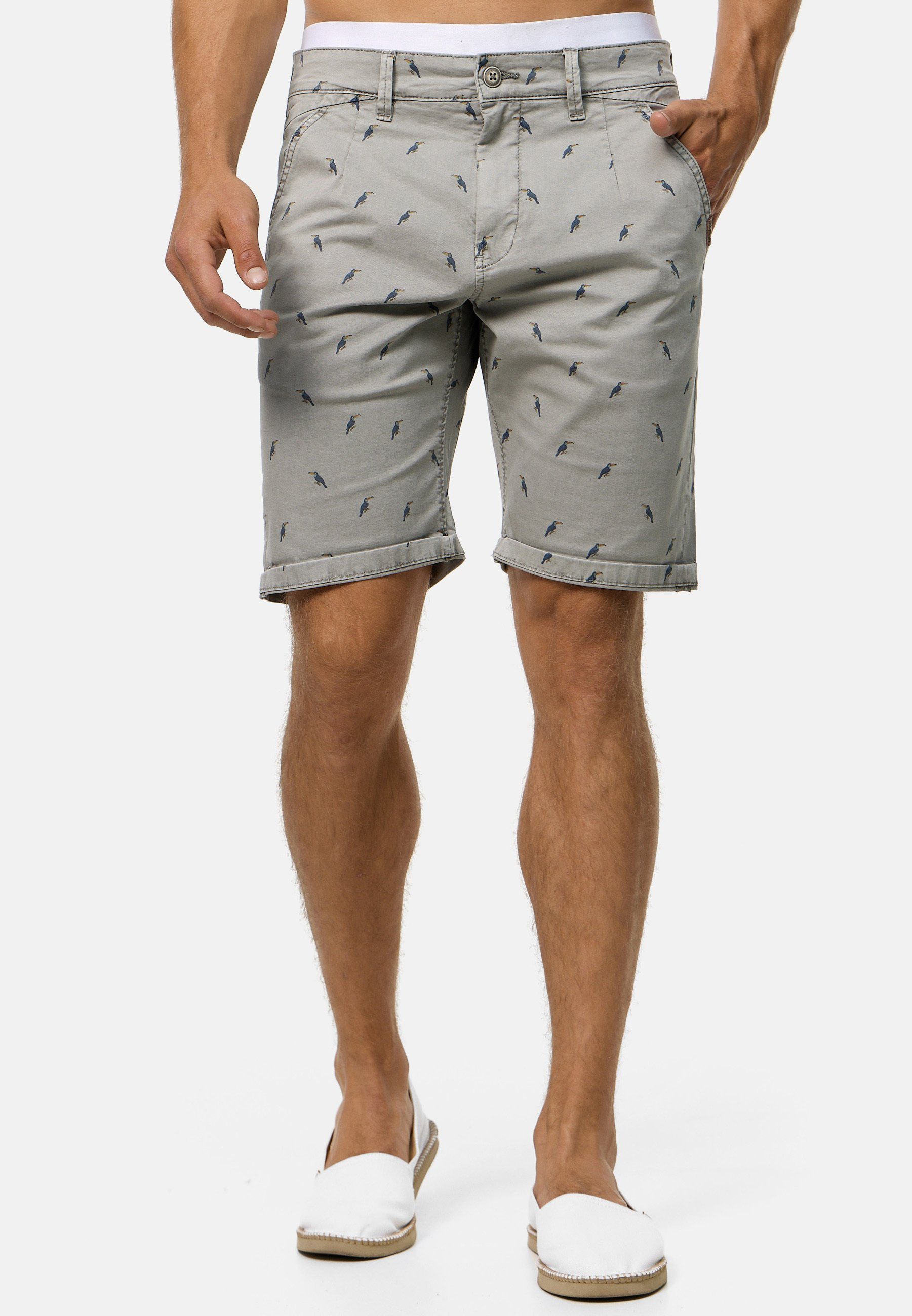 Indicode Chinoshorts Elisa Lt Grey