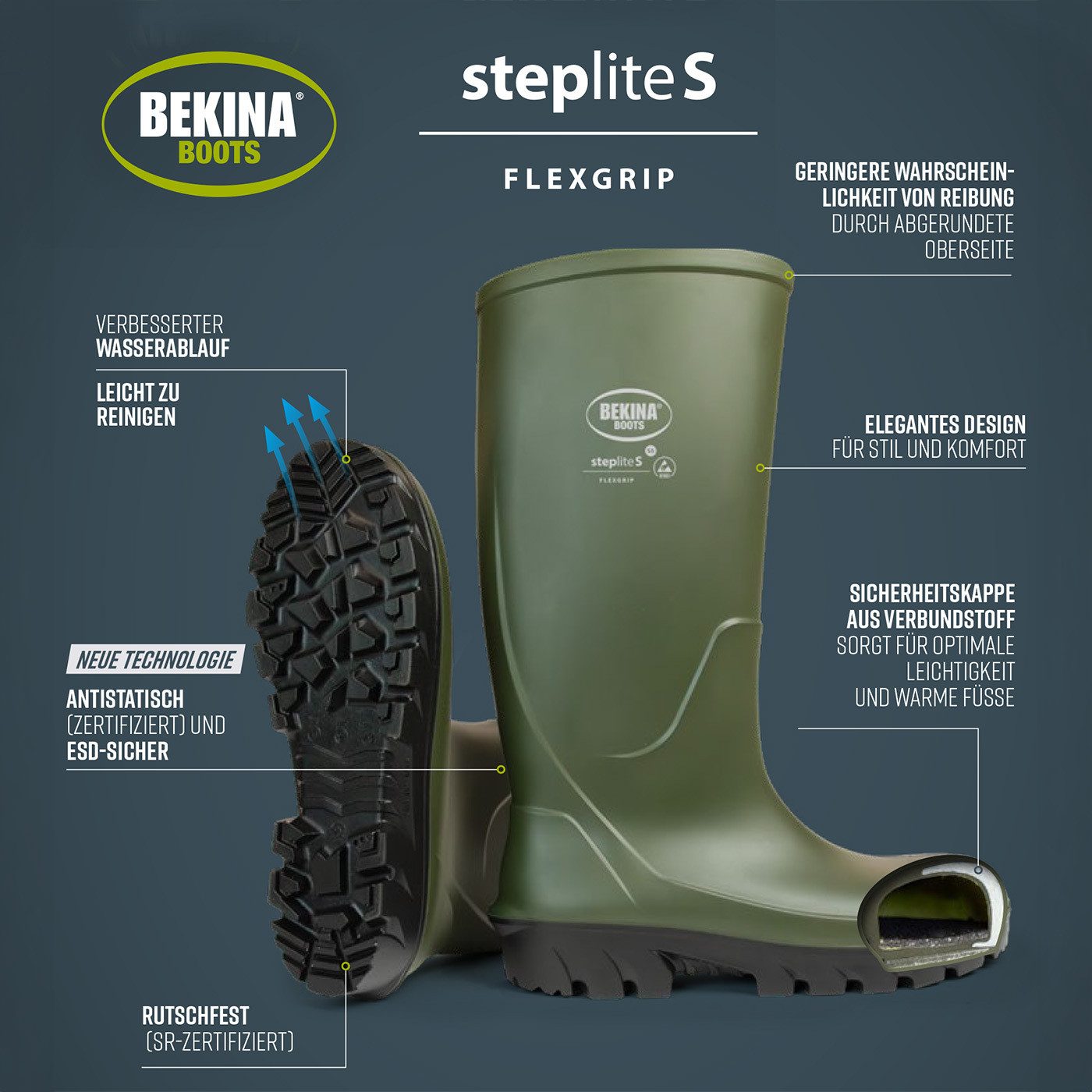 Bekina Gummistiefel