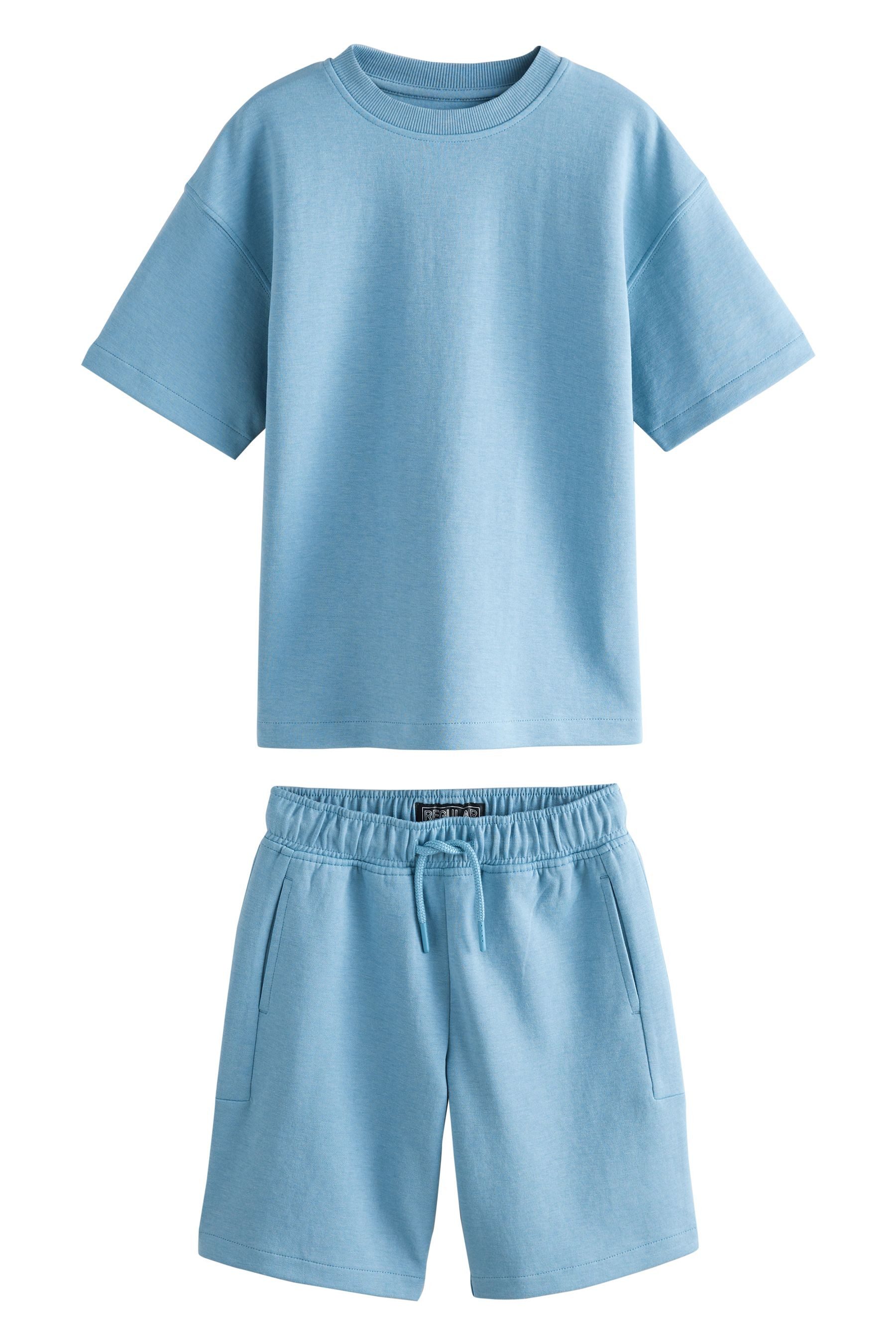 Next T-Shirt & Shorts Schweres T-Shirt/Shorts günstig online kaufen
