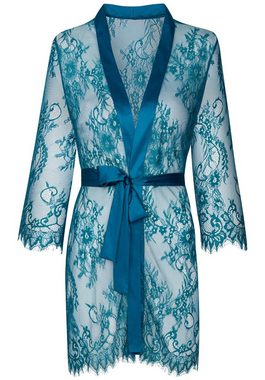 Livco Corsetti Fashion Kimono Kimono aus Spitze - petrol, transparent