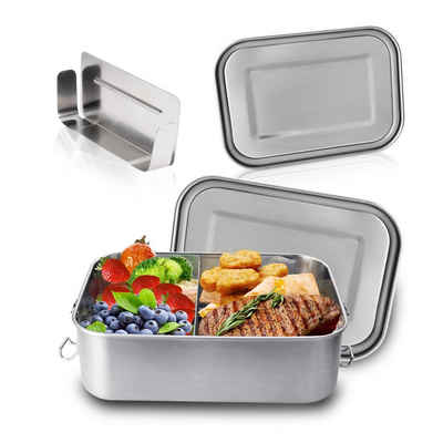 Bettizia Lunchbox Brotdose Nachhaltige Edelstahl Lunchbox Büro Schule Picknick 800ML