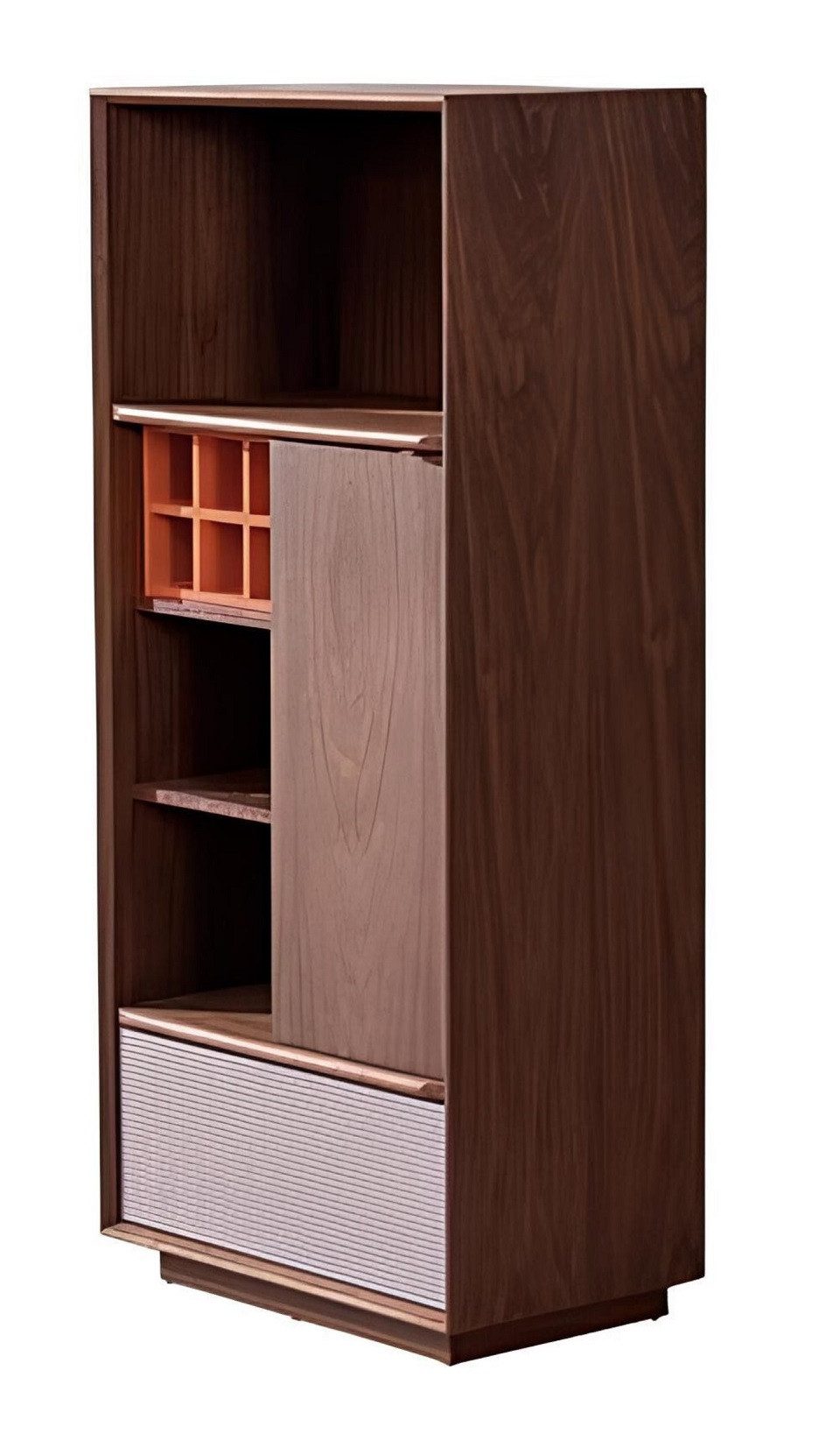 Aktenschrank Büro-Aktenregal Schrank Büromöbel Universell Neu Holzvitrine Regale