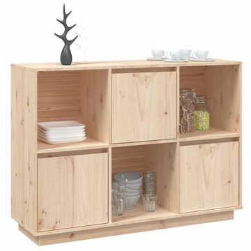 DOTMALL Sideboard Sideboard 110,5x35x80 cm Massivholz Kiefer