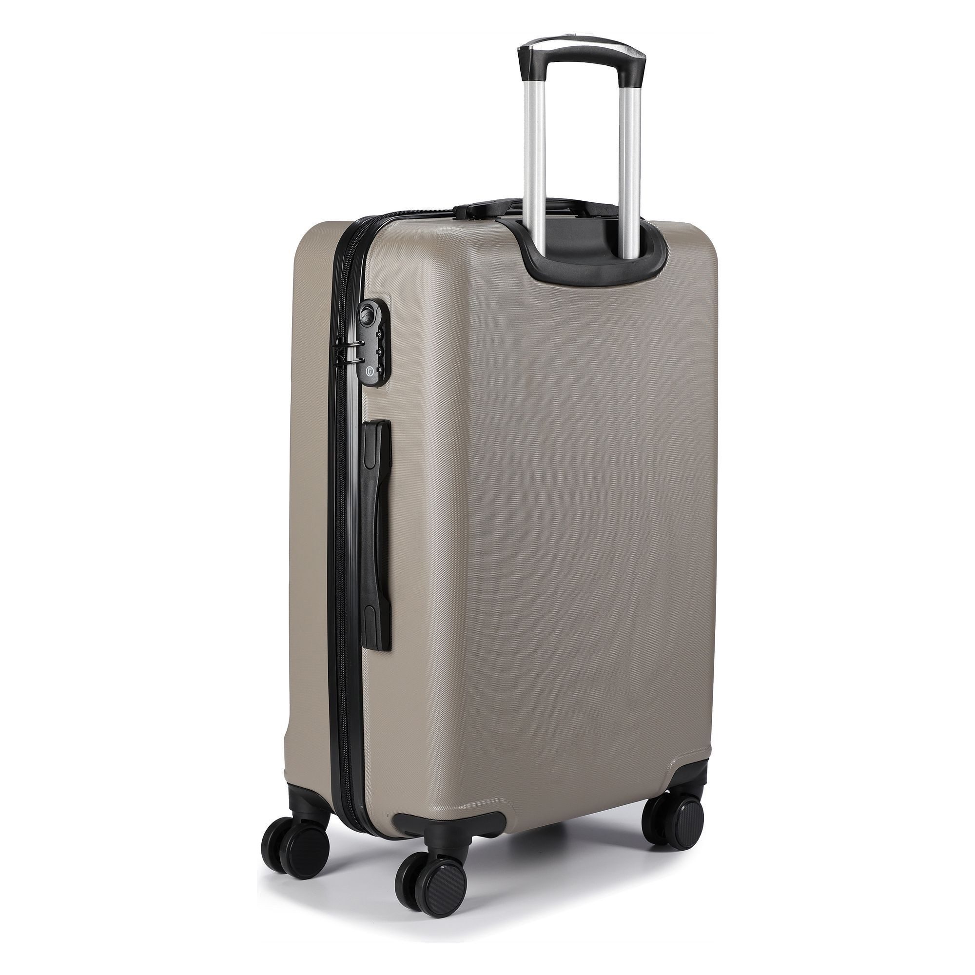 BENZI Trolleyset 5739, 4 Rollen, (2-teilig, 2 tlg), ABS
