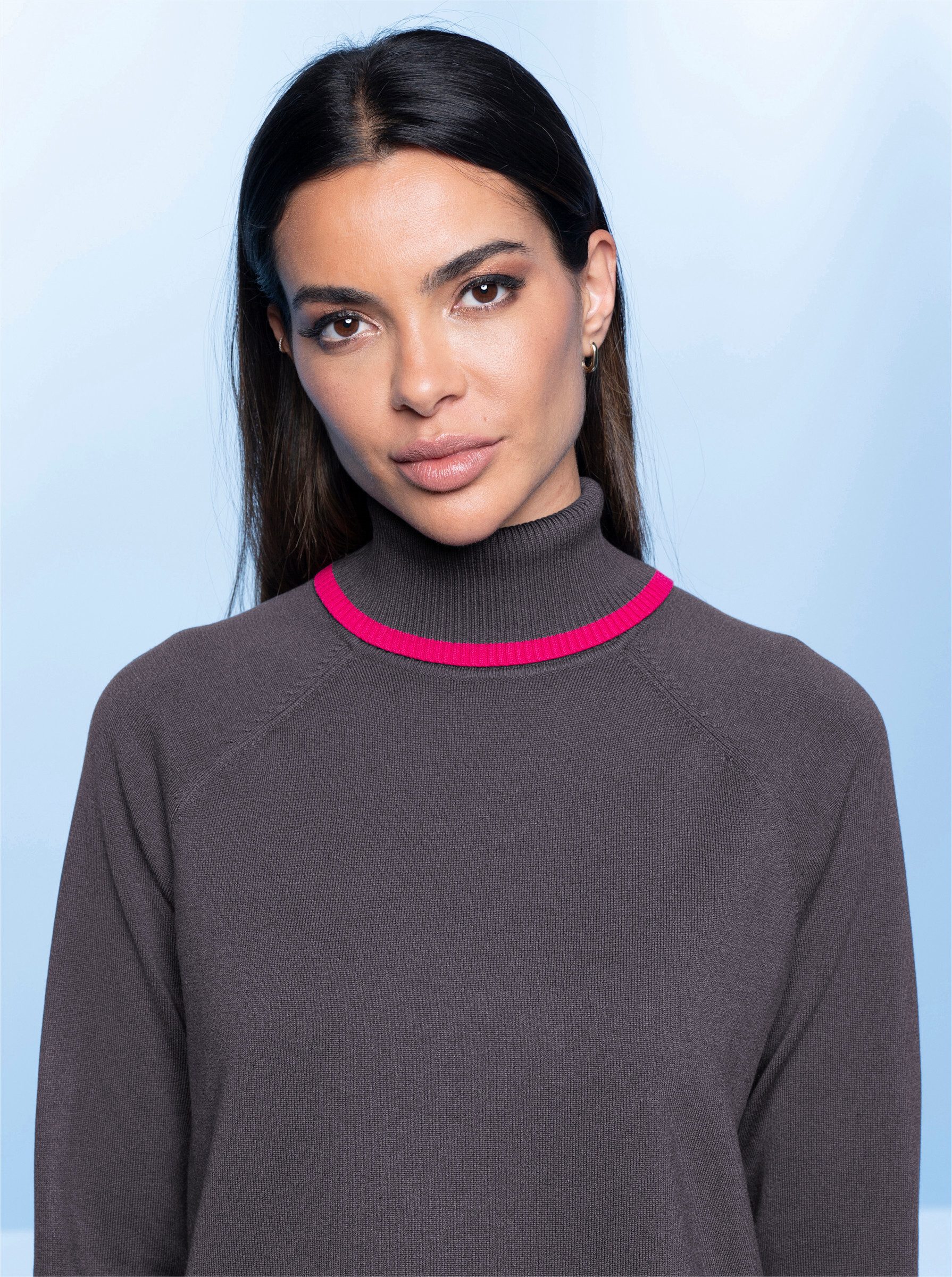 heine Strickpullover Rollkragen-Pullover Langarm Feinstrick günstig online kaufen