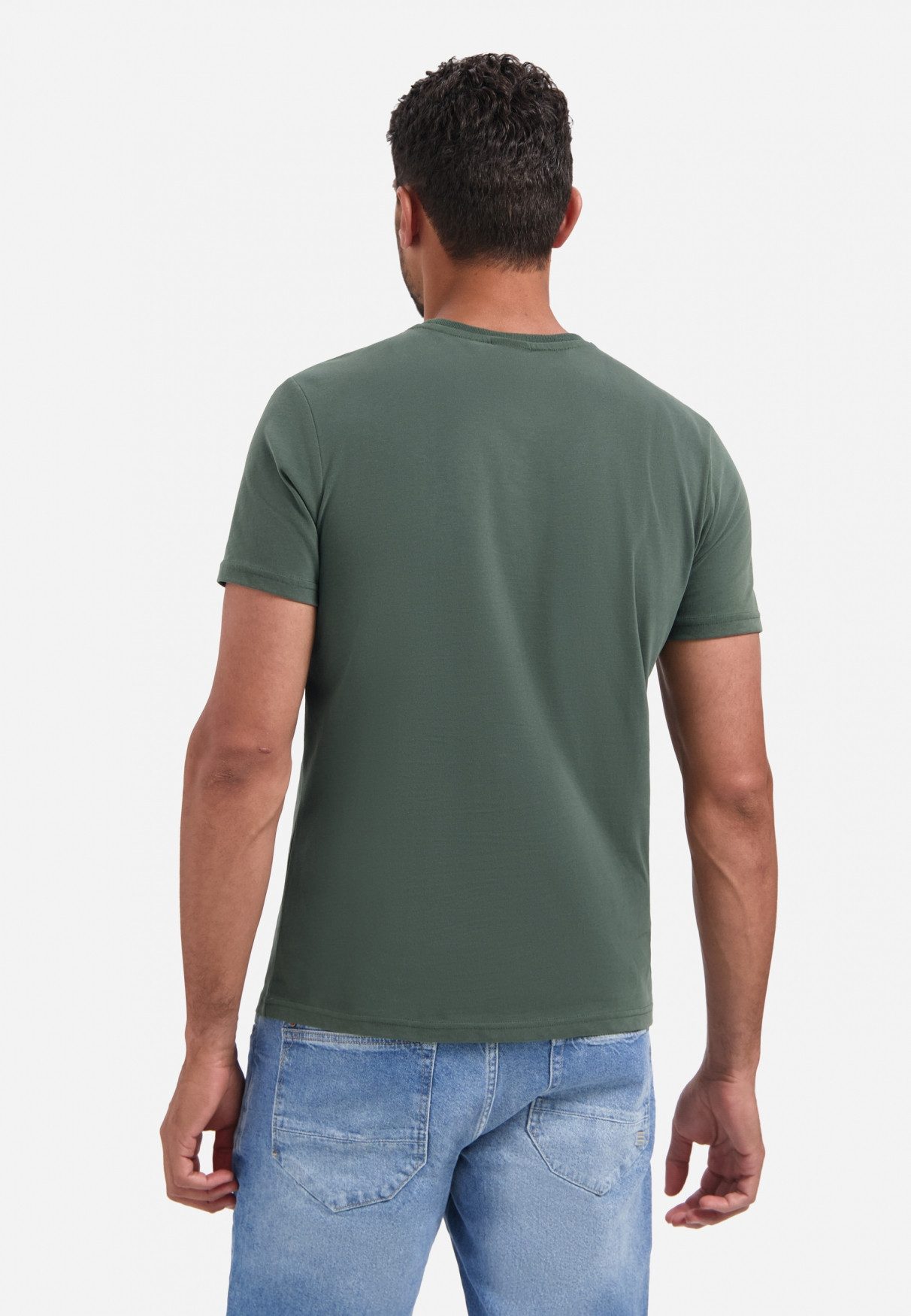 NO EXCESS T-Shirt No Excess Weiches T-Shirt T-Shirt Crewneck Peached günstig online kaufen