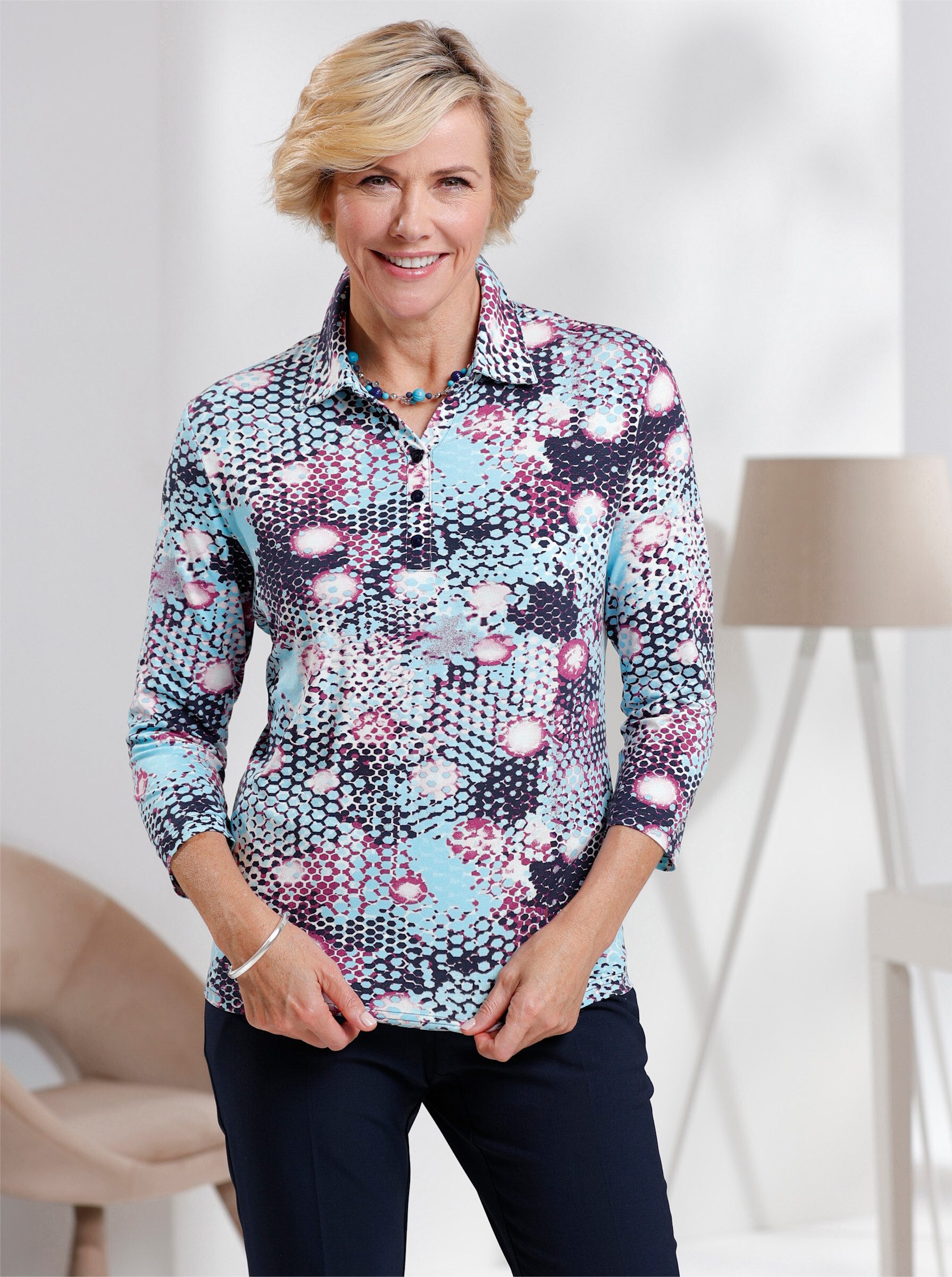 Witt T-Shirt Poloshirt 3/4-Arm