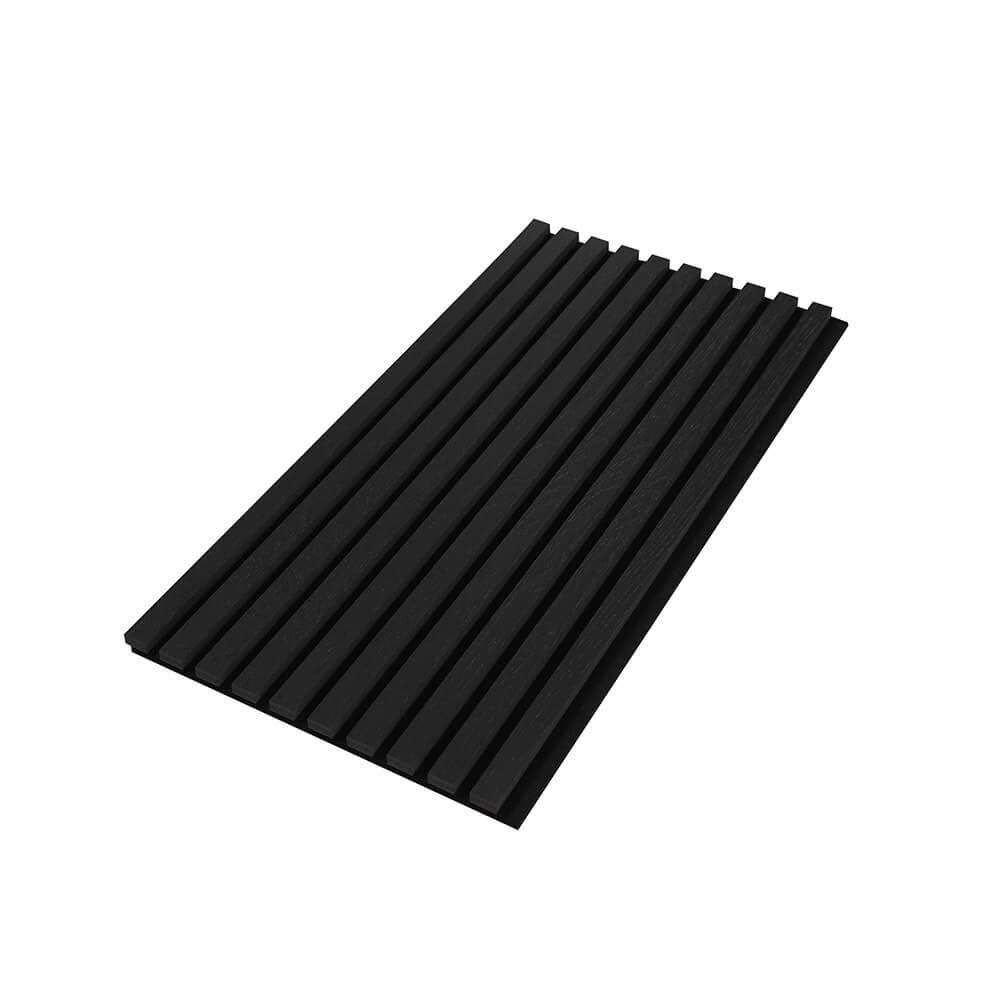 HOME DELUXE Wandpaneel Akustikpaneel / Lamellenwand SONIC, BxL: 40,00x80,00 cm, 0,32 qm, (Schalldämpfend, 12-tlg., Individuell kürzbar und zuschneidbar) Holzwan – Bild 5 von 5