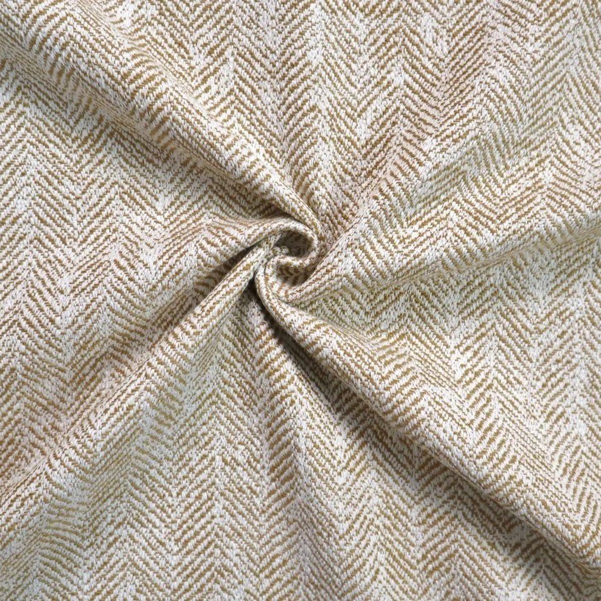 Stofferia Stoff Polsterstoff Recycling Jacquard Tierra Antique, Breite 138 cm, Meterware