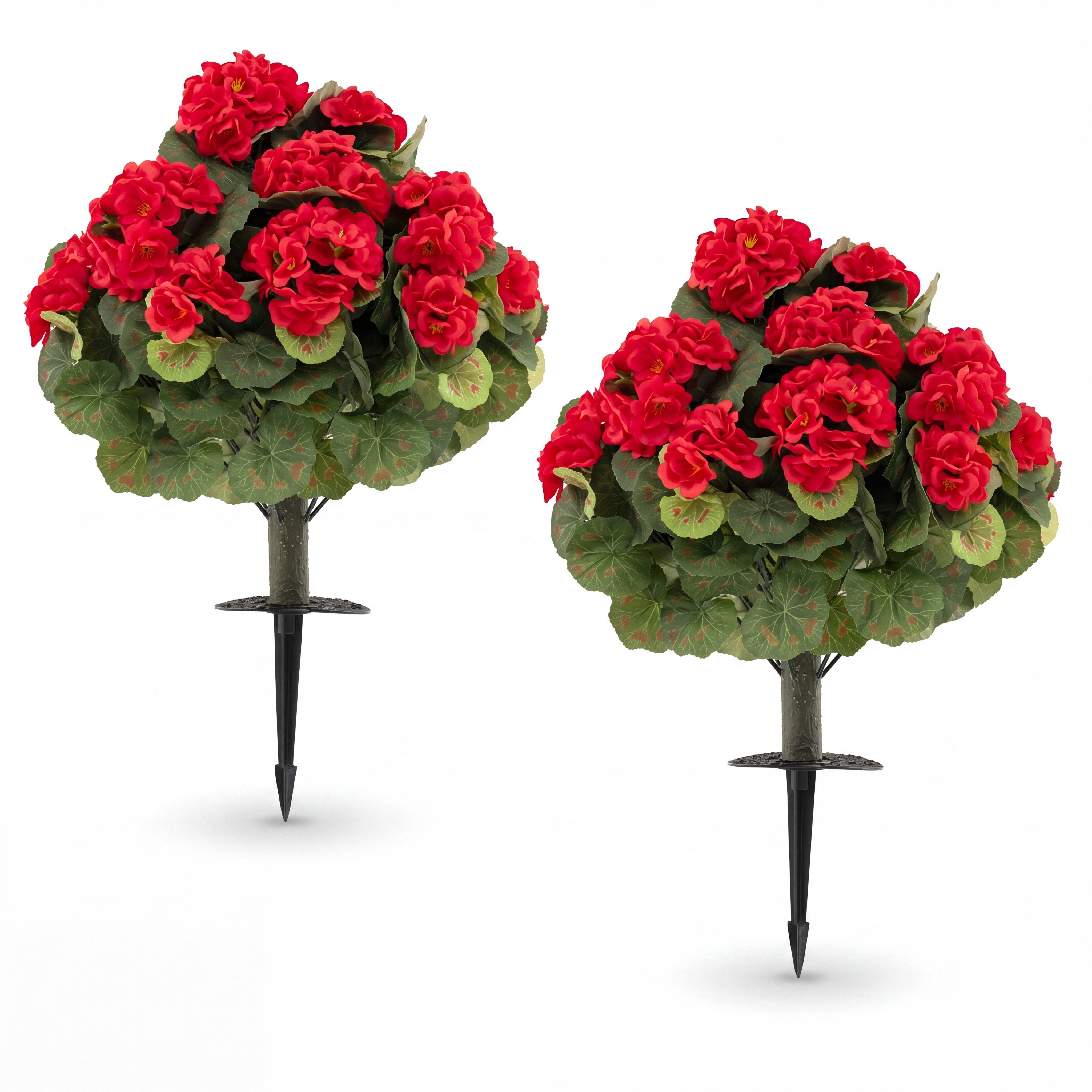 Kunstbaum, KOMFOTTEU, Künstlicher Formschnitt Kugelbaum mit Erdspieß