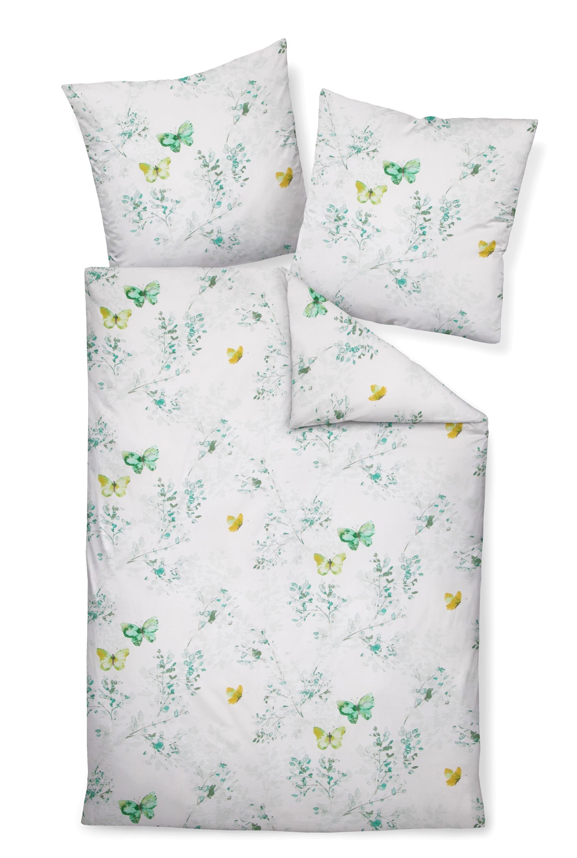 Janine Bettwäsche Janine Soft-Seersucker Bettwäsche 135x200 günstig online kaufen