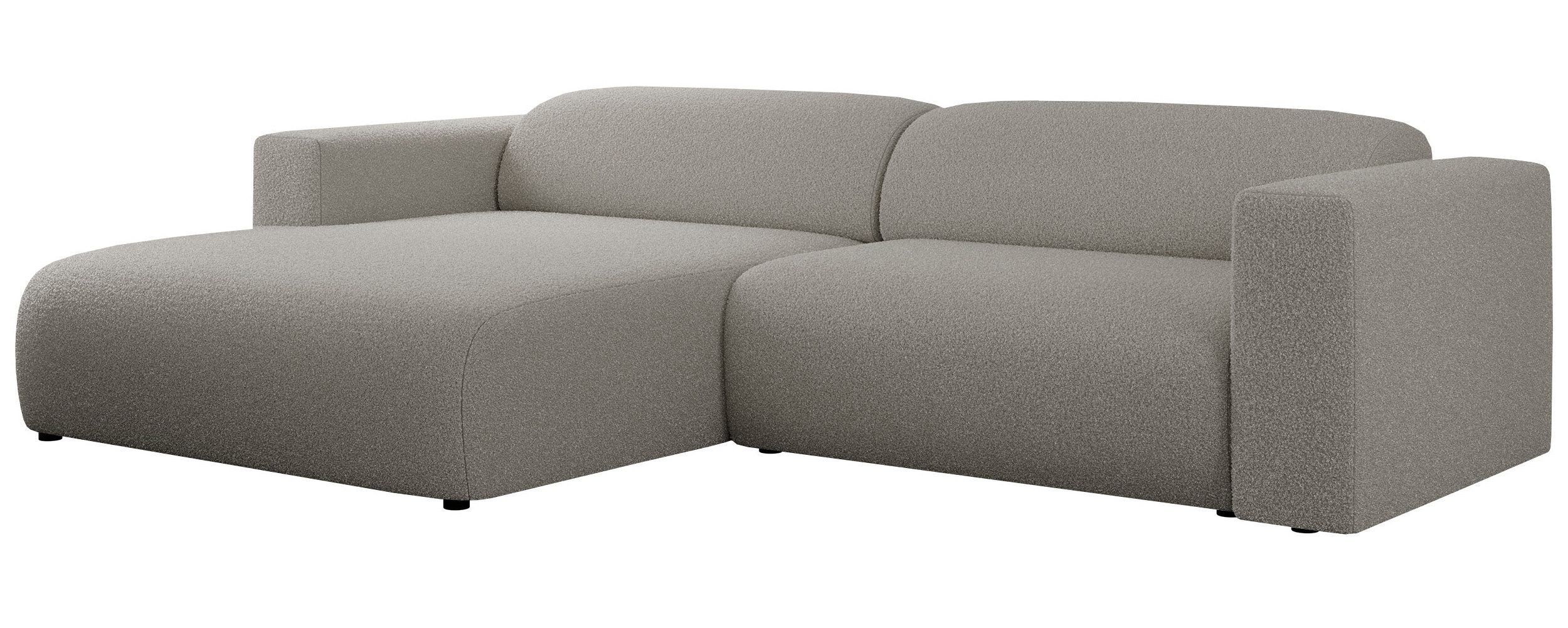 MKS MÖBEL Ecksofa PASADENA, Set, Wellenfedern, günstig online kaufen