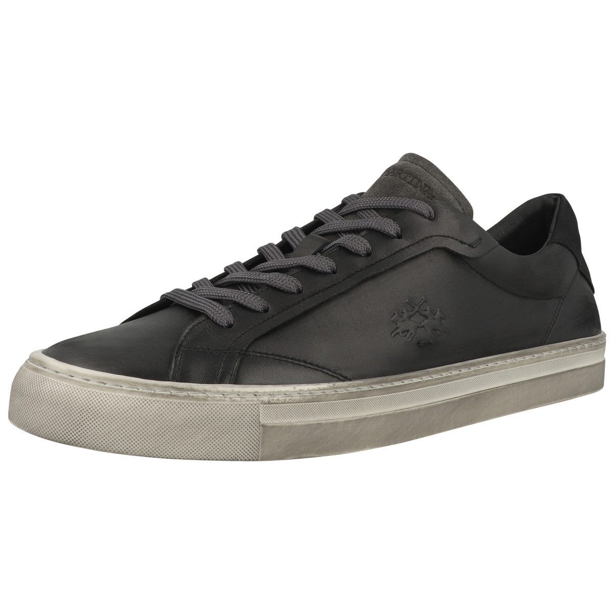 La Martina LFM262 Herren Sneaker Turnschuhe, Sportschuhe, Freizeitschuhe, Halbschuhe, Schnürschuhe – Bild 4 von 5