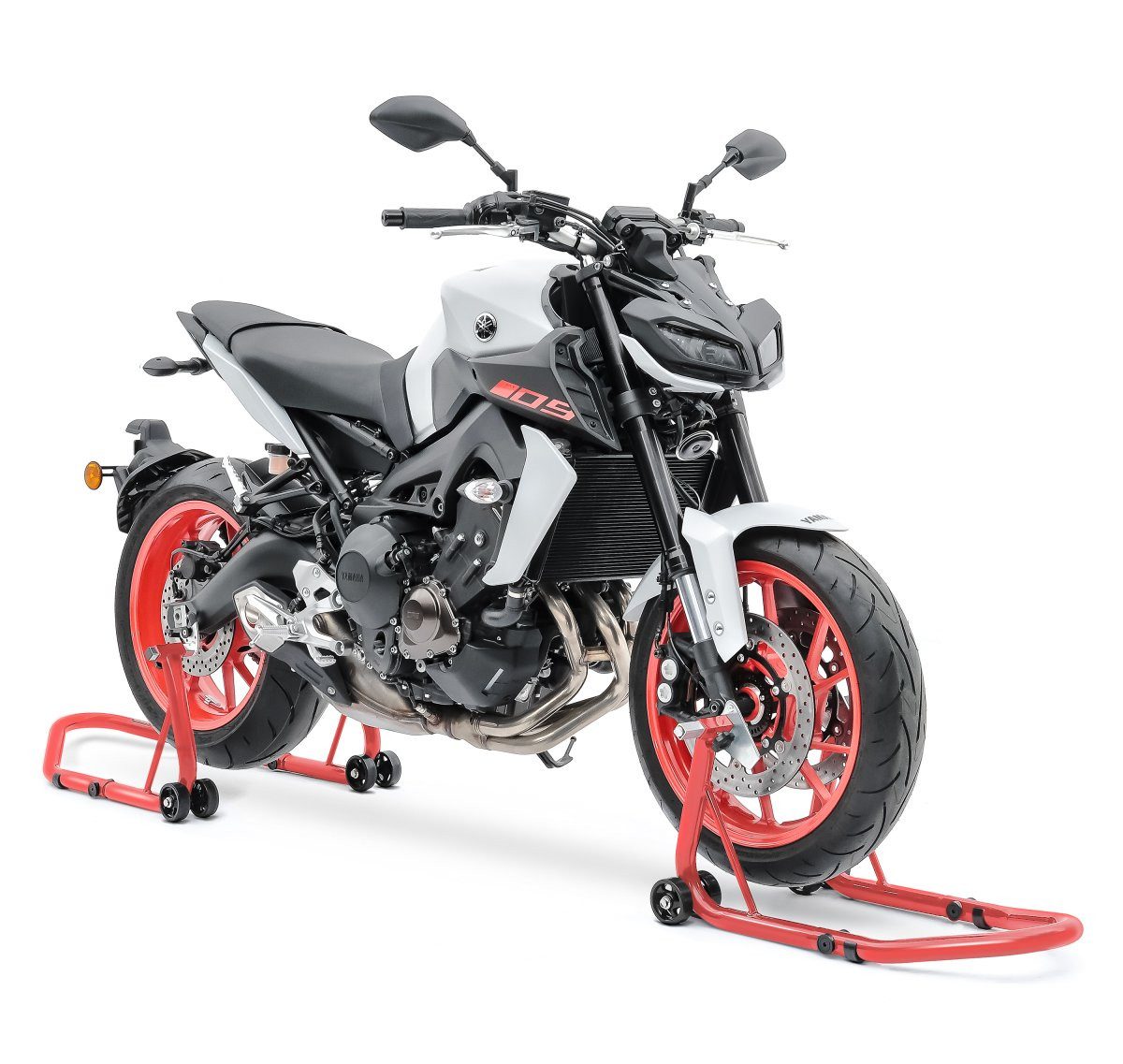 Motorradheber Montageständer Set für KTM 790 / 390 Duke Motorradständer vorne hinten