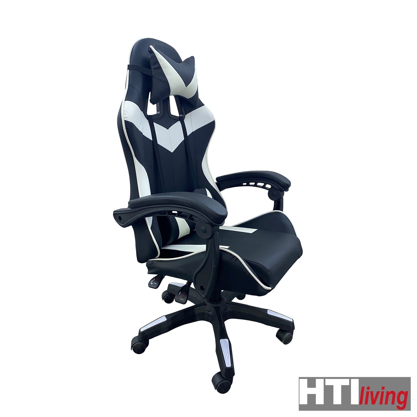 HTI-Living Schreibtischstuhl Schreibtischstuhl Krit Schwarz-Weiß (Stück, 1 günstig online kaufen