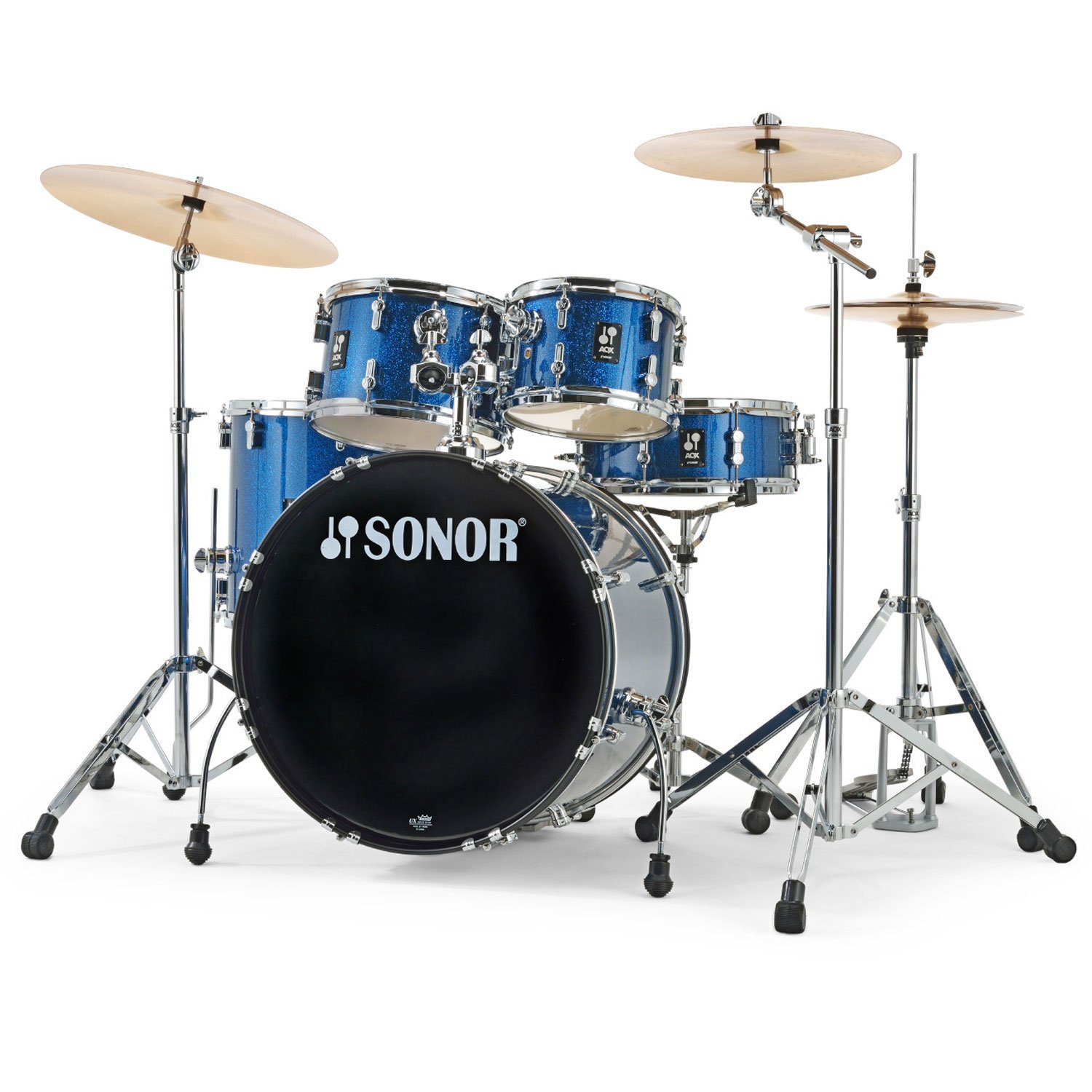 SONOR Schlagzeug Sonor Schlagzeug AQX Stage Set BOS,Komplett-Set, Komplett-Set