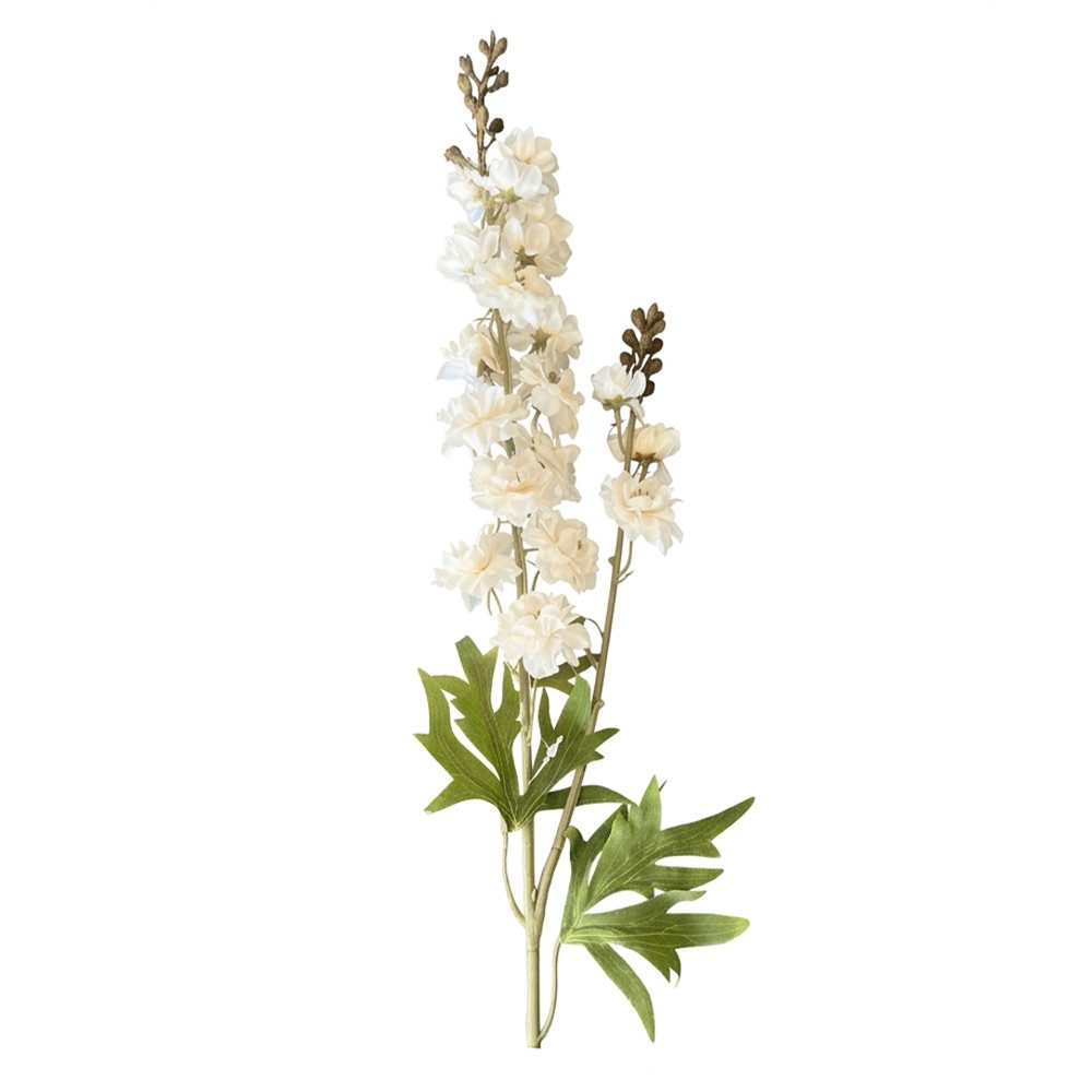 Kunstblume Kunststielblume RITTERSPORN cream 85 cm, Goods NL