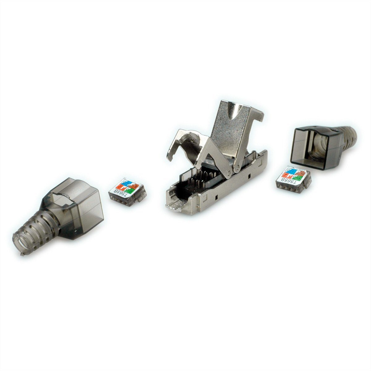 Kabel-Verbindungsmodul Kat.6A (Class EA), STP Netzwerk-Panel