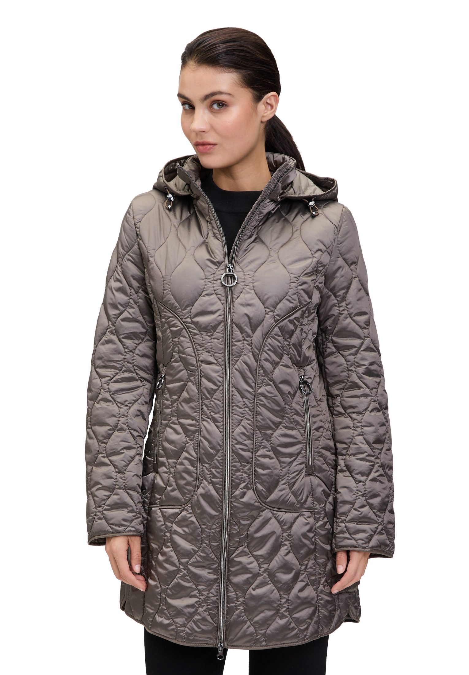 Betty Barclay Outdoorjacke Damen Outdoorjacke mit abnehmbarer Kapuze