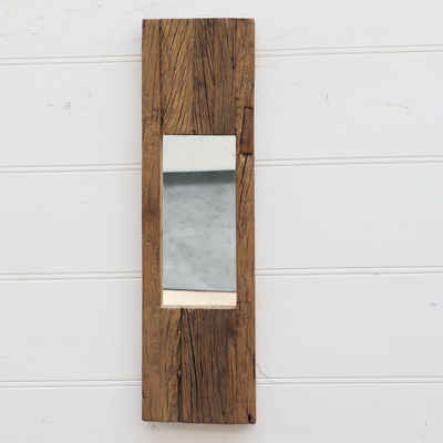 More2Home Wandspiegel Spiegel SLIM 3, recyceltes Altholz, B/H/T: ca. 25 x 90 x 4 cm