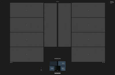 SIEMENS Flex-Induktions-Kochfeld von SCHOTT CERAN® EX801KYW1E, mit cookConnect-System