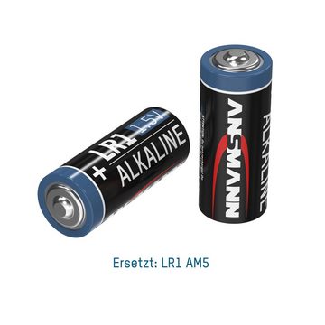 ANSMANN AG ANSMANN LR1 1,5V Alkaline Batterie Spezialbatterie - 8er Pack Batterie
