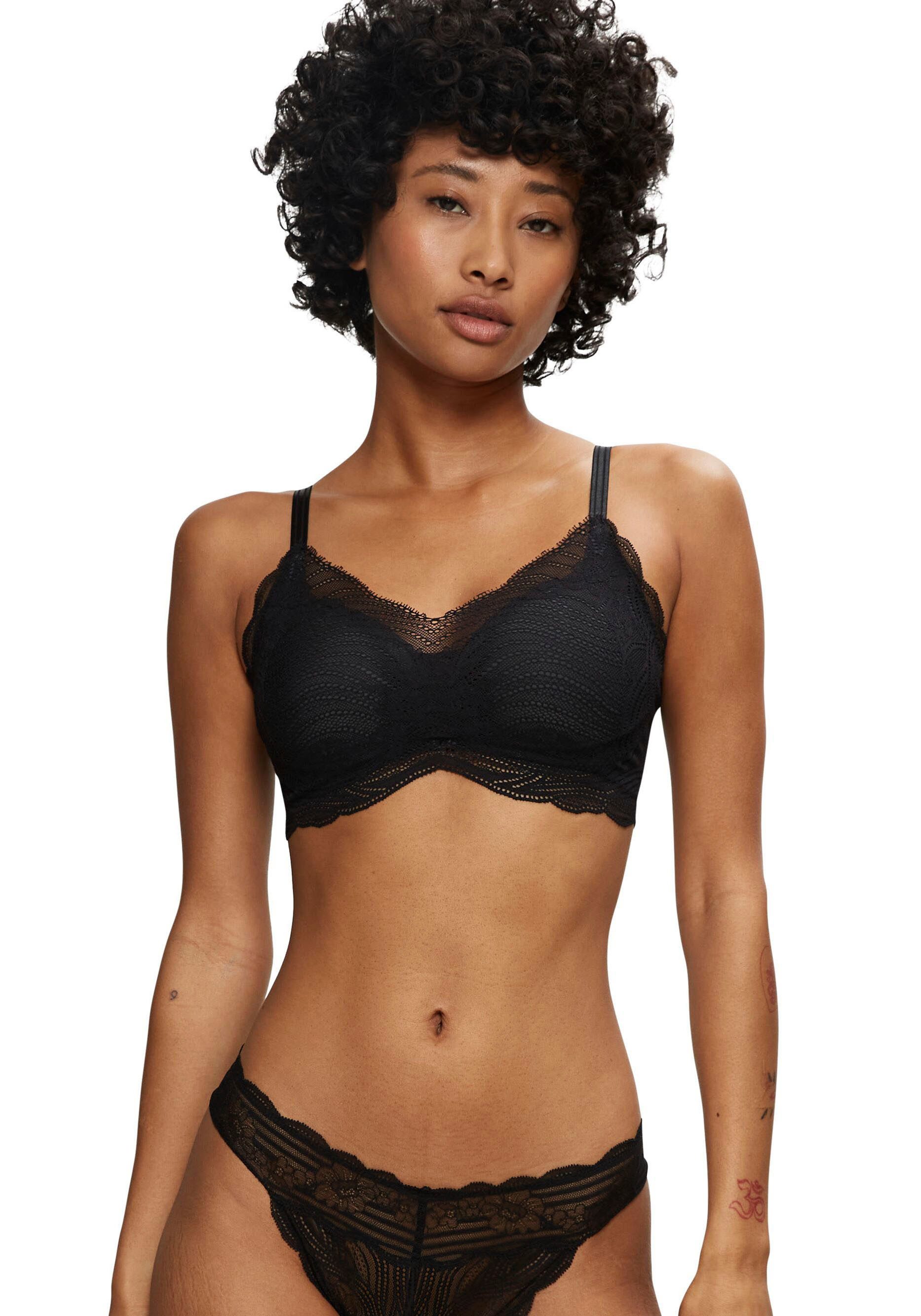 Triumph Bügelloser BH Lift Smart P EX mit Stretch-Spitze und Push-Up-Effekt