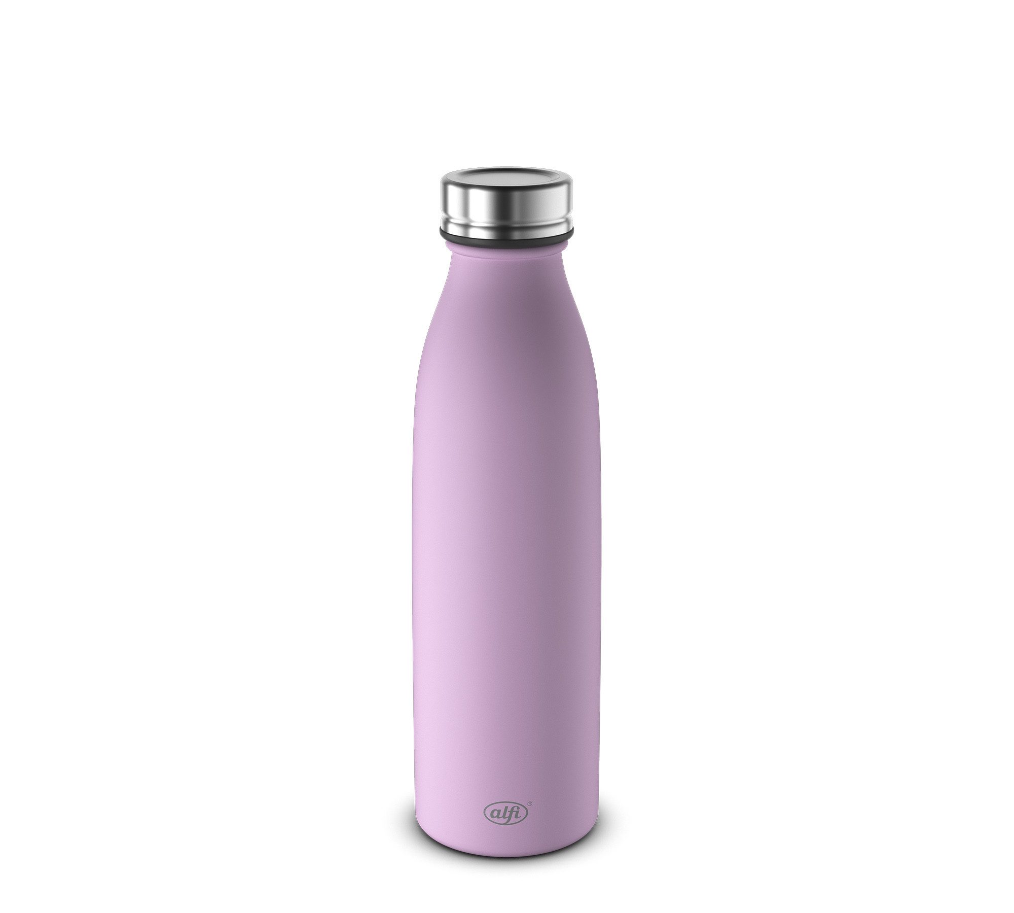 Alfi Isolierflasche PURE BOTTLE, aus doppelwandigem Edelstahl, spülmaschinenfest, 0,50l, 24h kalt, Pulverbeschichtung, absolut dicht bei Kohlensäure