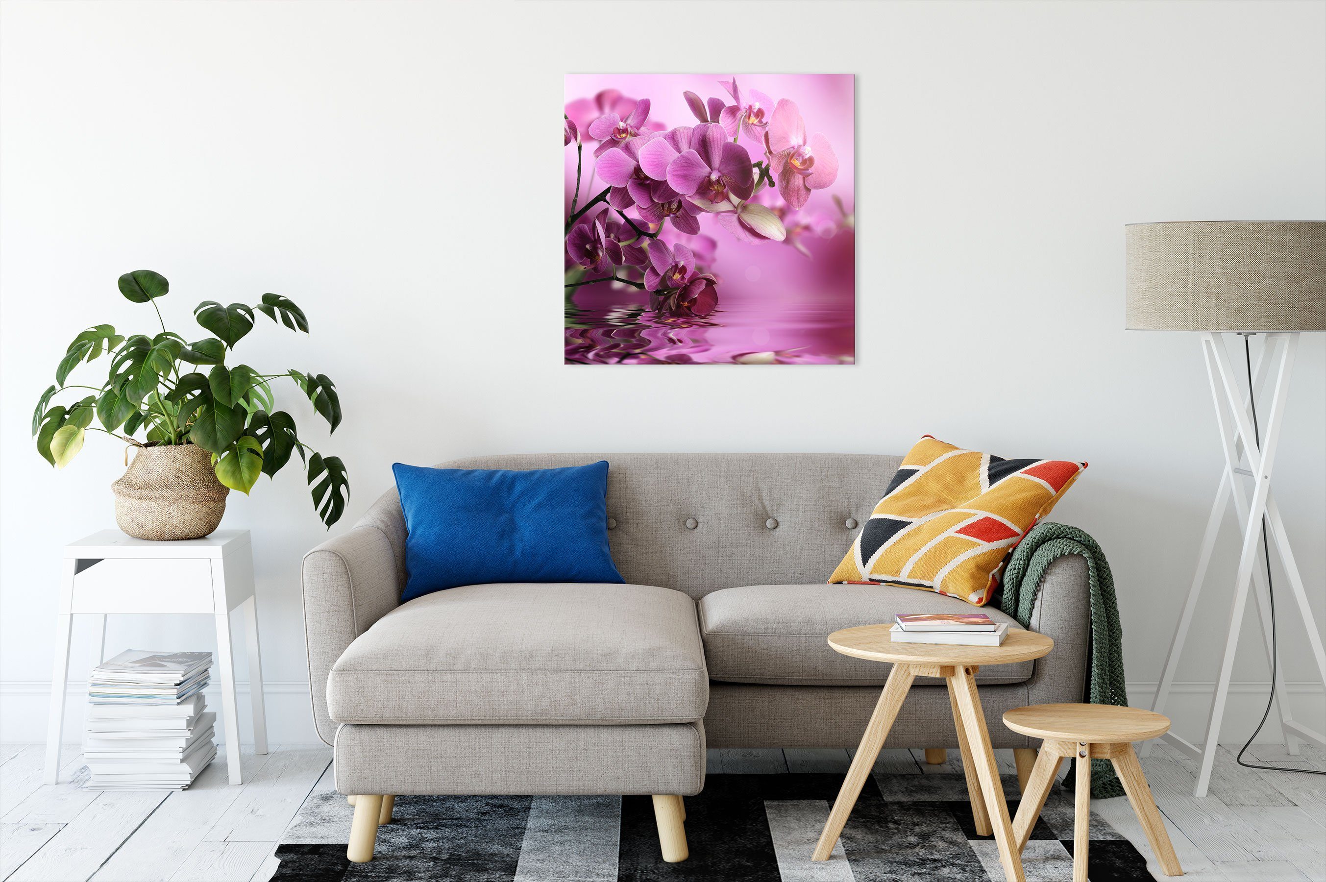 Pixxprint Leinwandbild Wunderschöne Orchideenblüten, Wunderschöne Orchideen günstig online kaufen