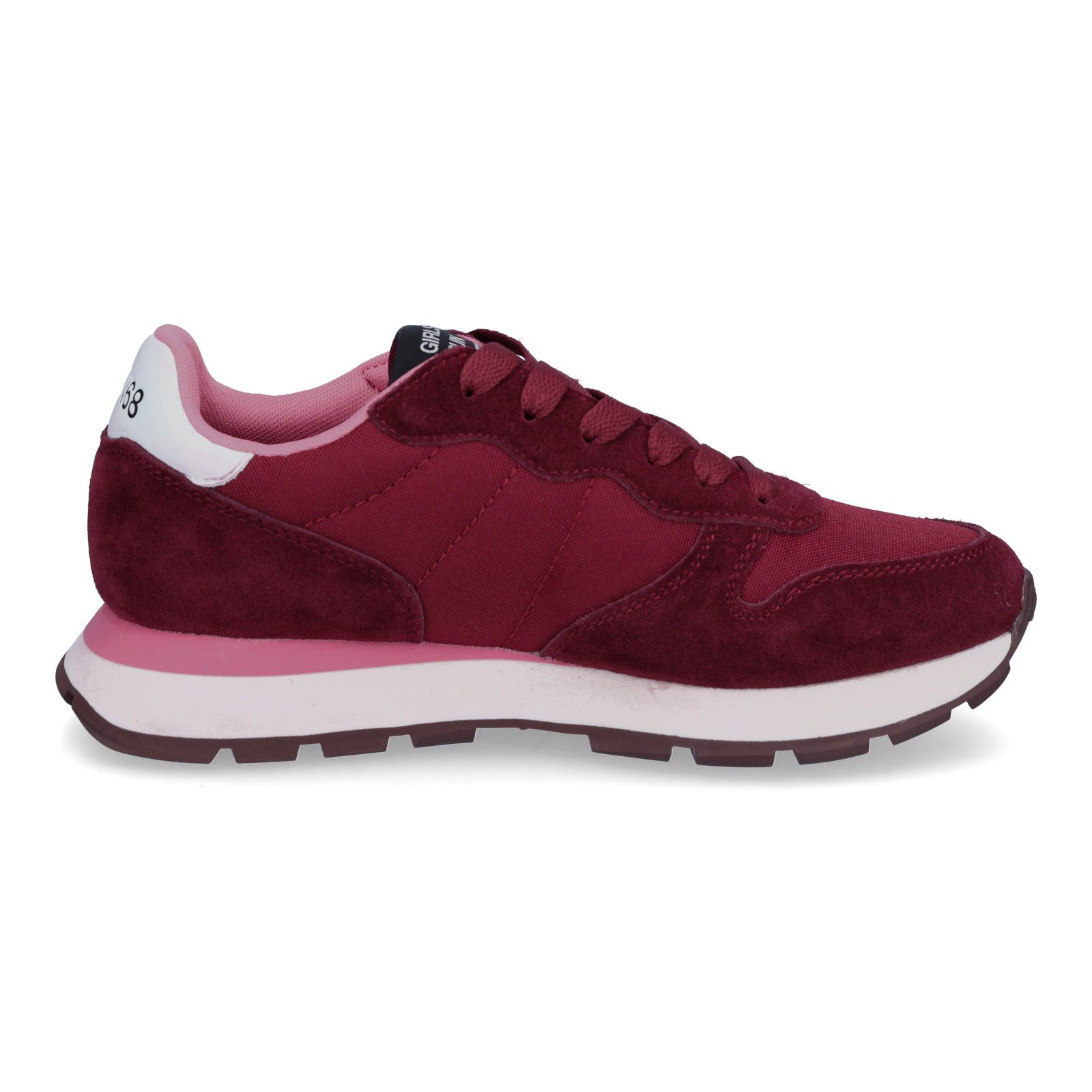 SUN 68 Sun68 Damen Sneaker Ally Solid bordeaux Sneaker