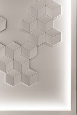 Orac Decor 3D Wandpaneel Orac Decor W105 Wandpaneel Wandverkleidung 3D Paneel Zierelement, BxL: 30x34.6 cm, (1-tlg) vorgrundiert, überstreichbar
