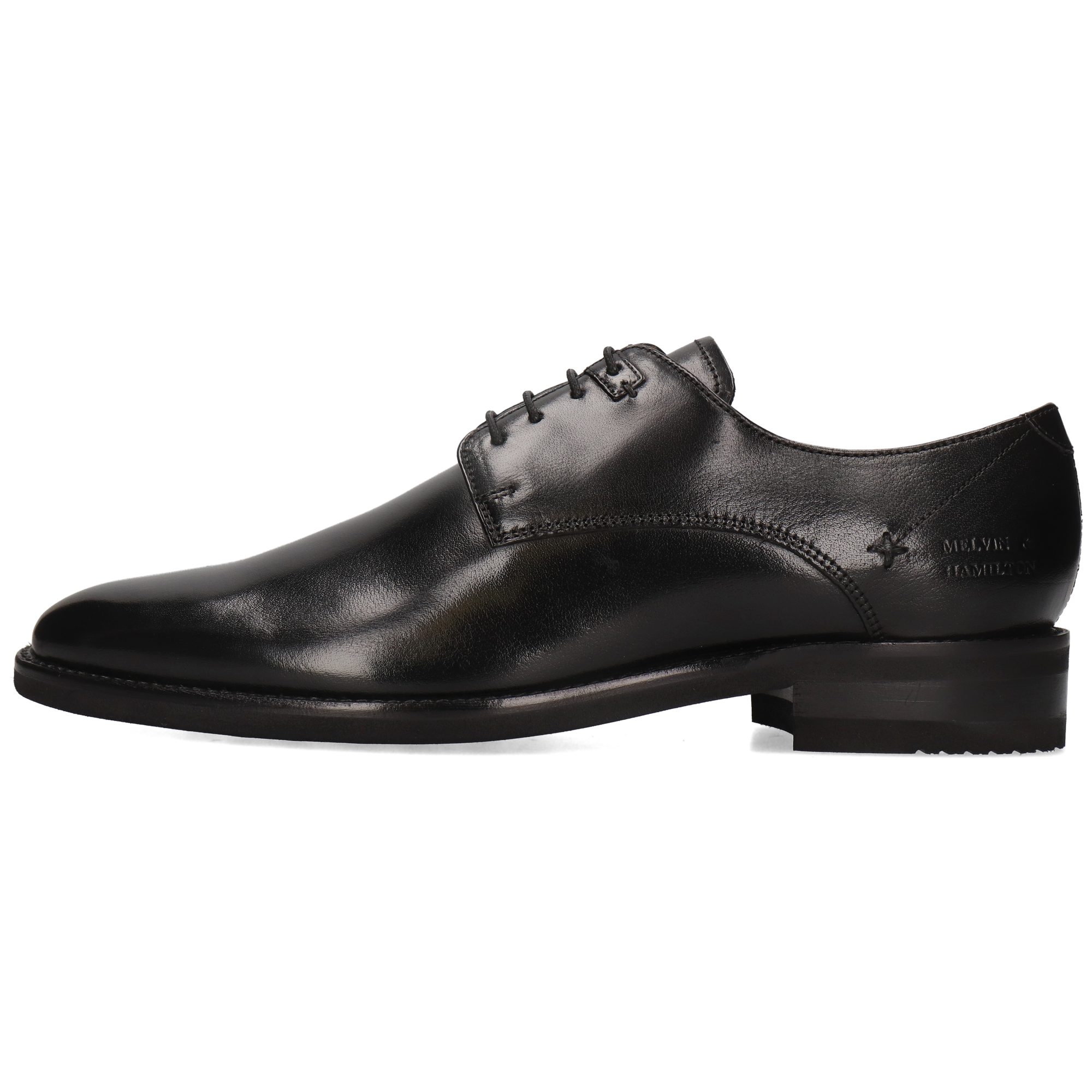 Melvin & Hamilton Clint 1 Leder-Derby Schuhe für Herren Schnürschuh Flache Absätze, Echtes Leder, Vegetabile Gerbung