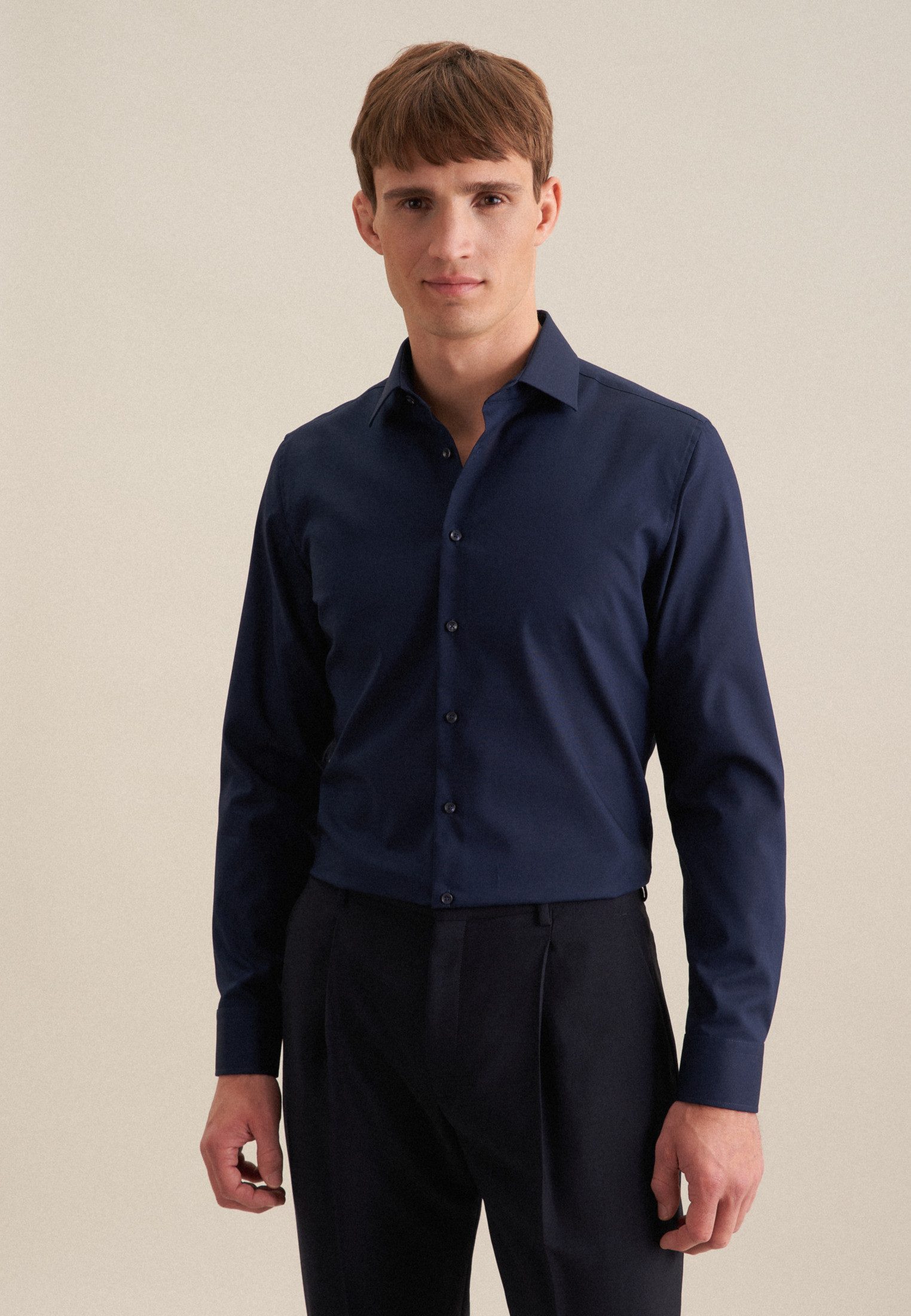 Businesshemd Schwarze Rose