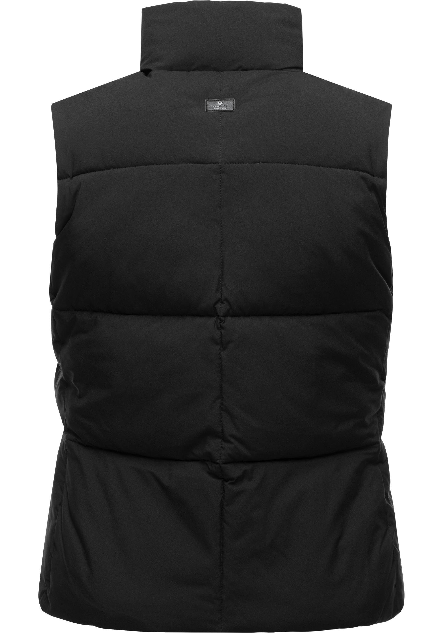Ragwear Steppweste Ailish Wasserdichte Damen Weste ideal für die Übergangszeit