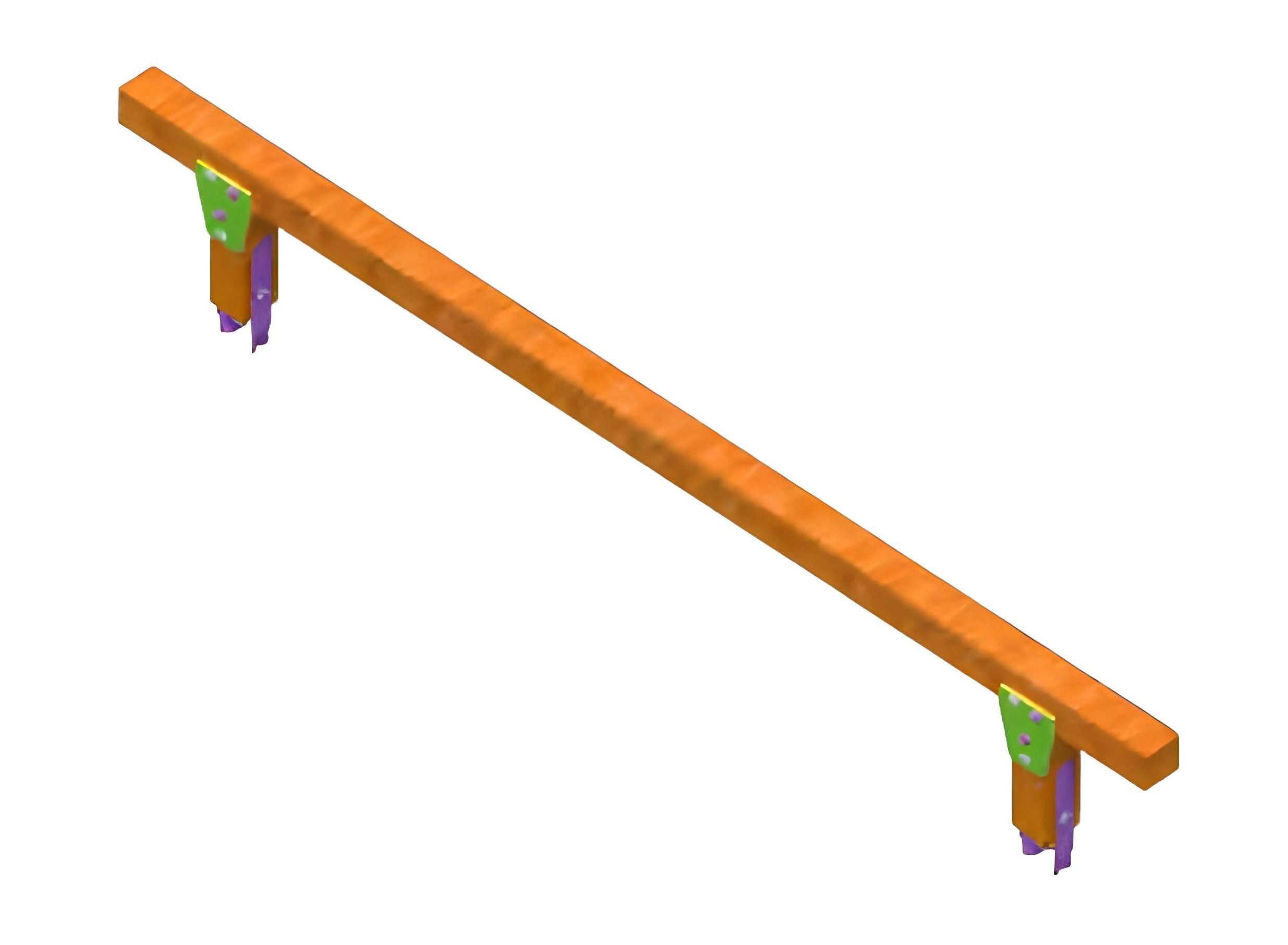 JVmoebel Gleichgewichtstrainer Schwebebalken Balanceweg Spielbalken Abenteuerbrücke (Schwebebalken), Made in Europa