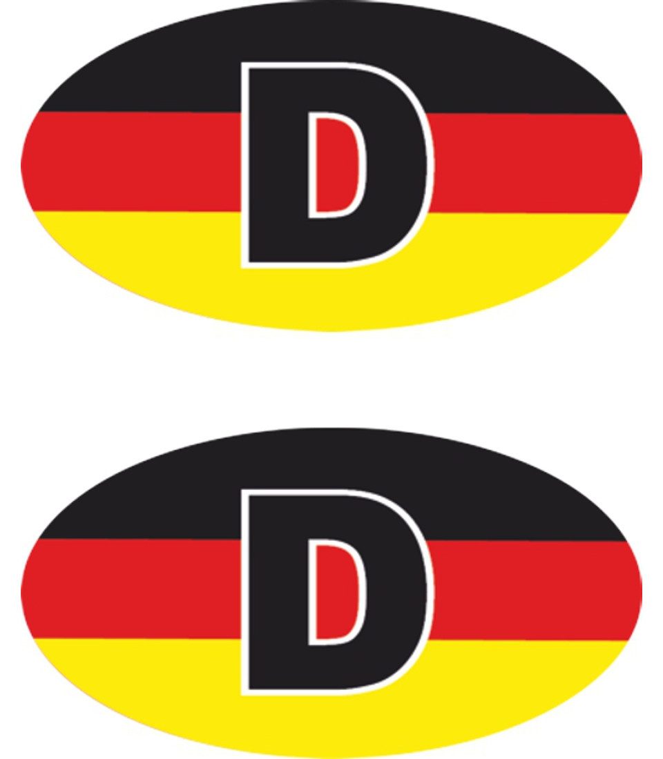 Aufkleber Hermann Schütz Aufkleber Deutschland 2er-Set