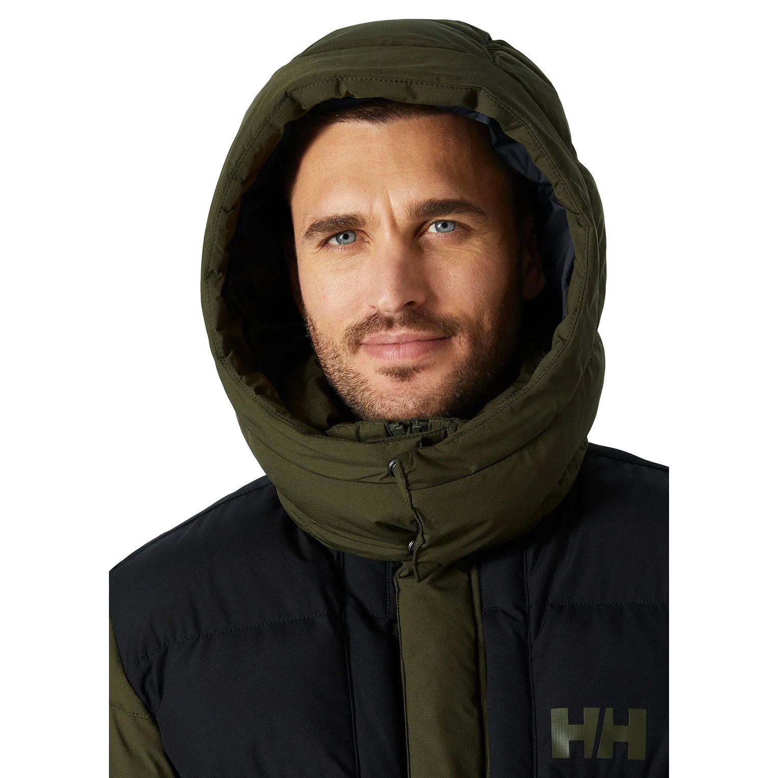 Helly Hansen Winterjacke Winter-Steppjacke Explorer Puffy (warm, PFC-freie) dunkelgrün Herren