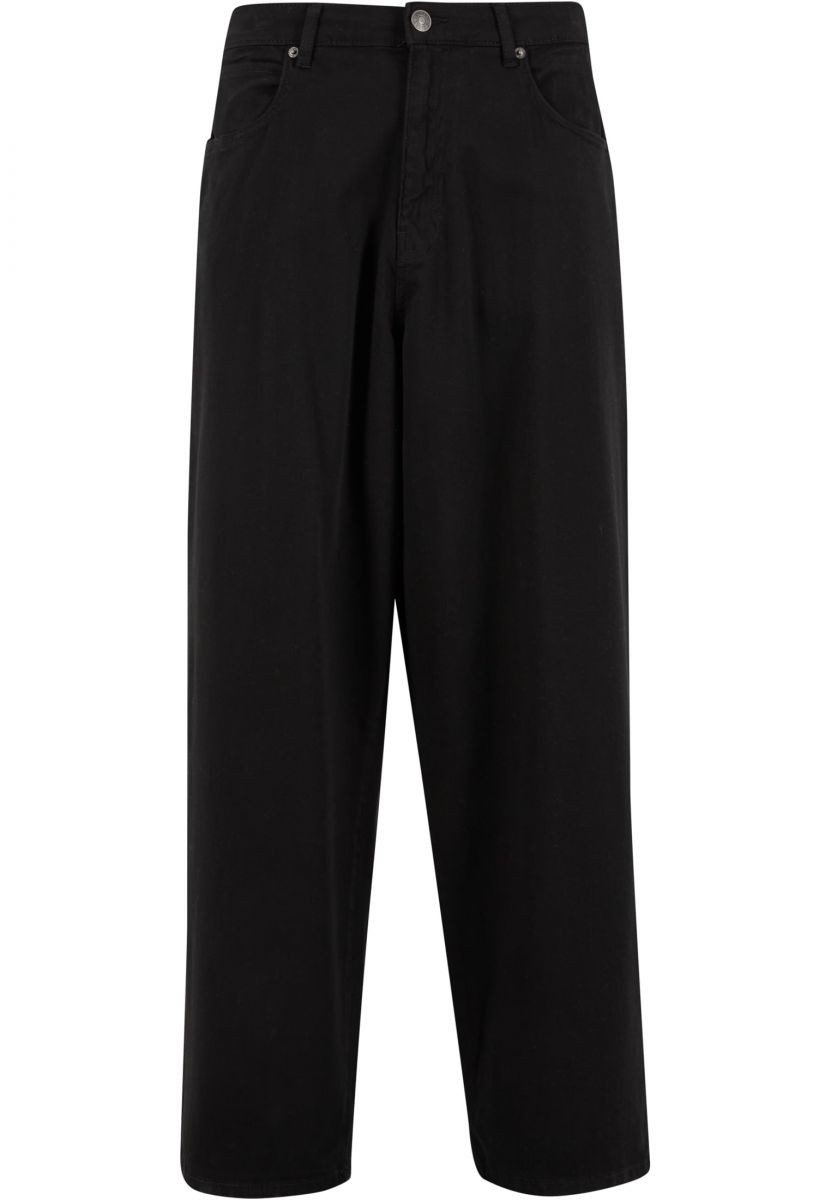 URBAN CLASSICS Funktionshose Tapered Twill Baggy Pants Herren Hosen