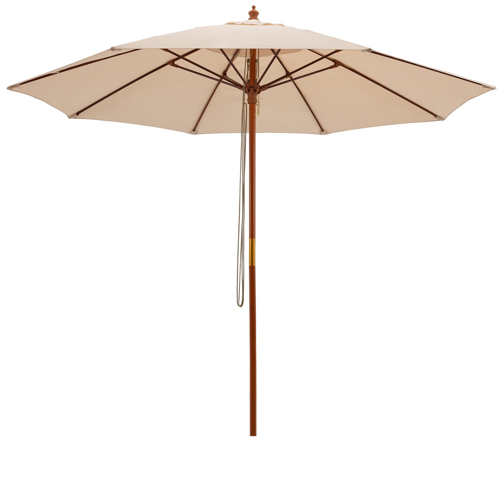 COSTWAY Sonnenschirm 260cm Ampelschirm, 3 Positionen günstig online kaufen